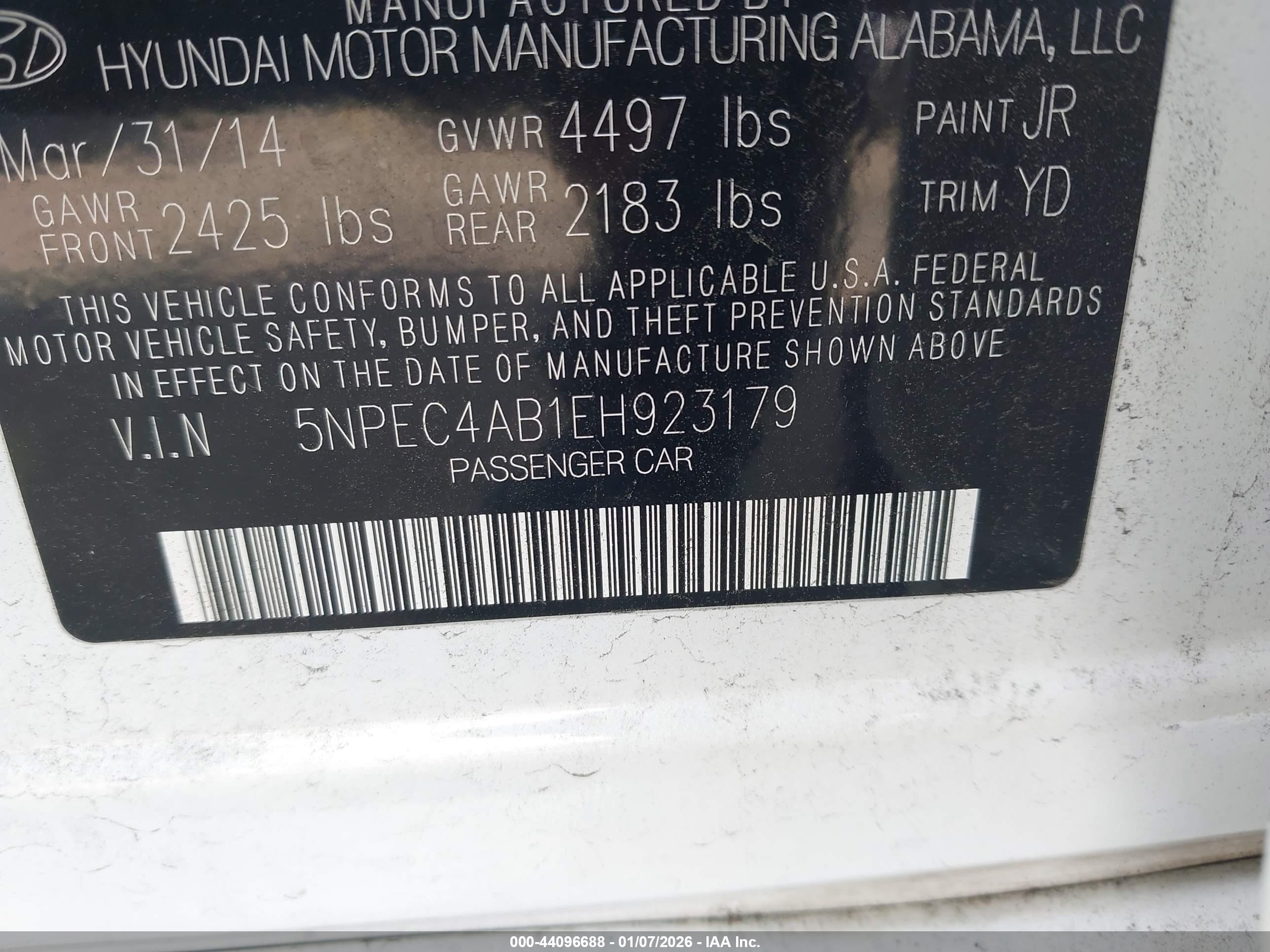 HYUNDAI SONATA image 9