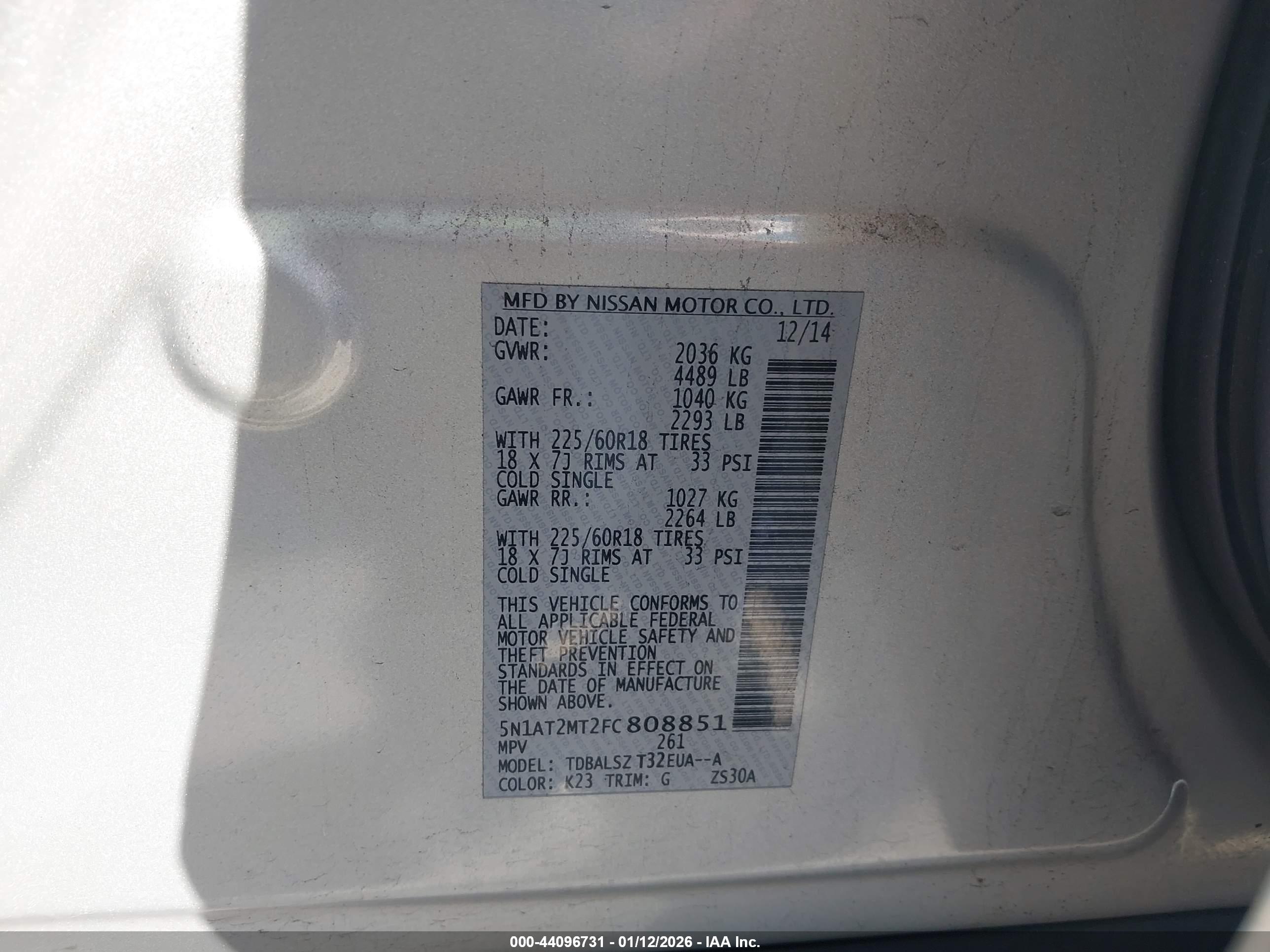 NISSAN ROGUE image 9
