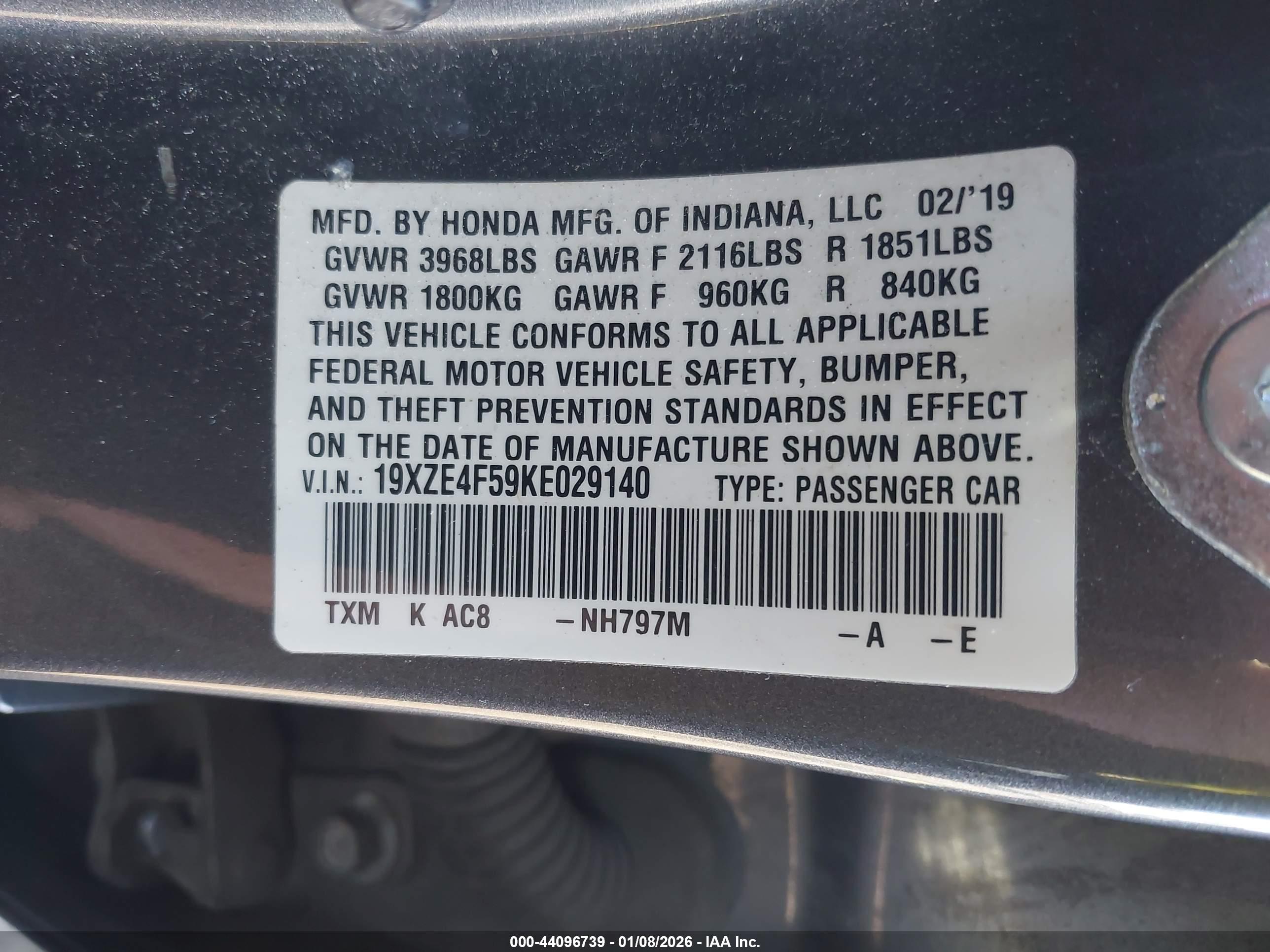 HONDA INSIGHT image 9