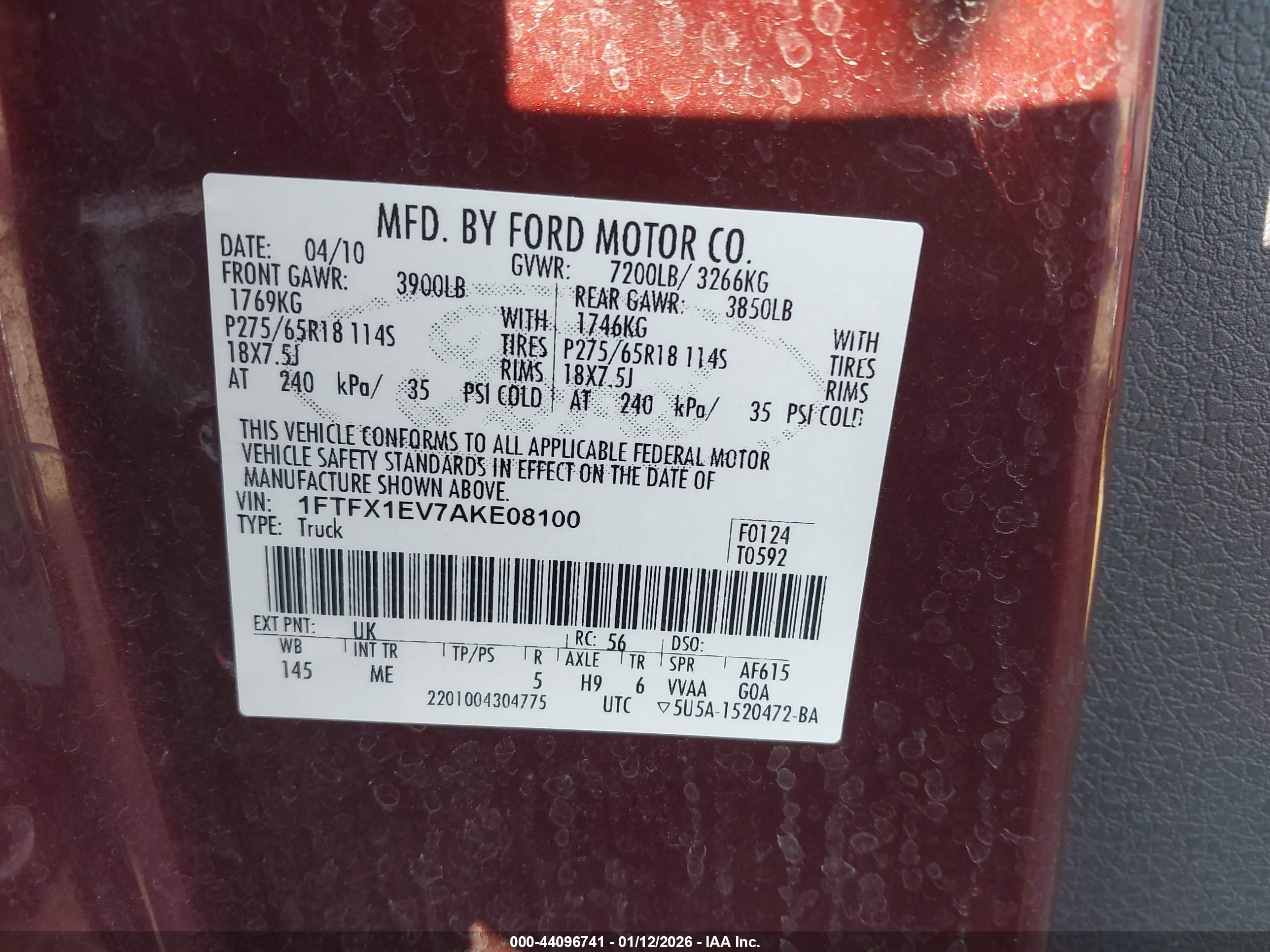 FORD F-150 image 9