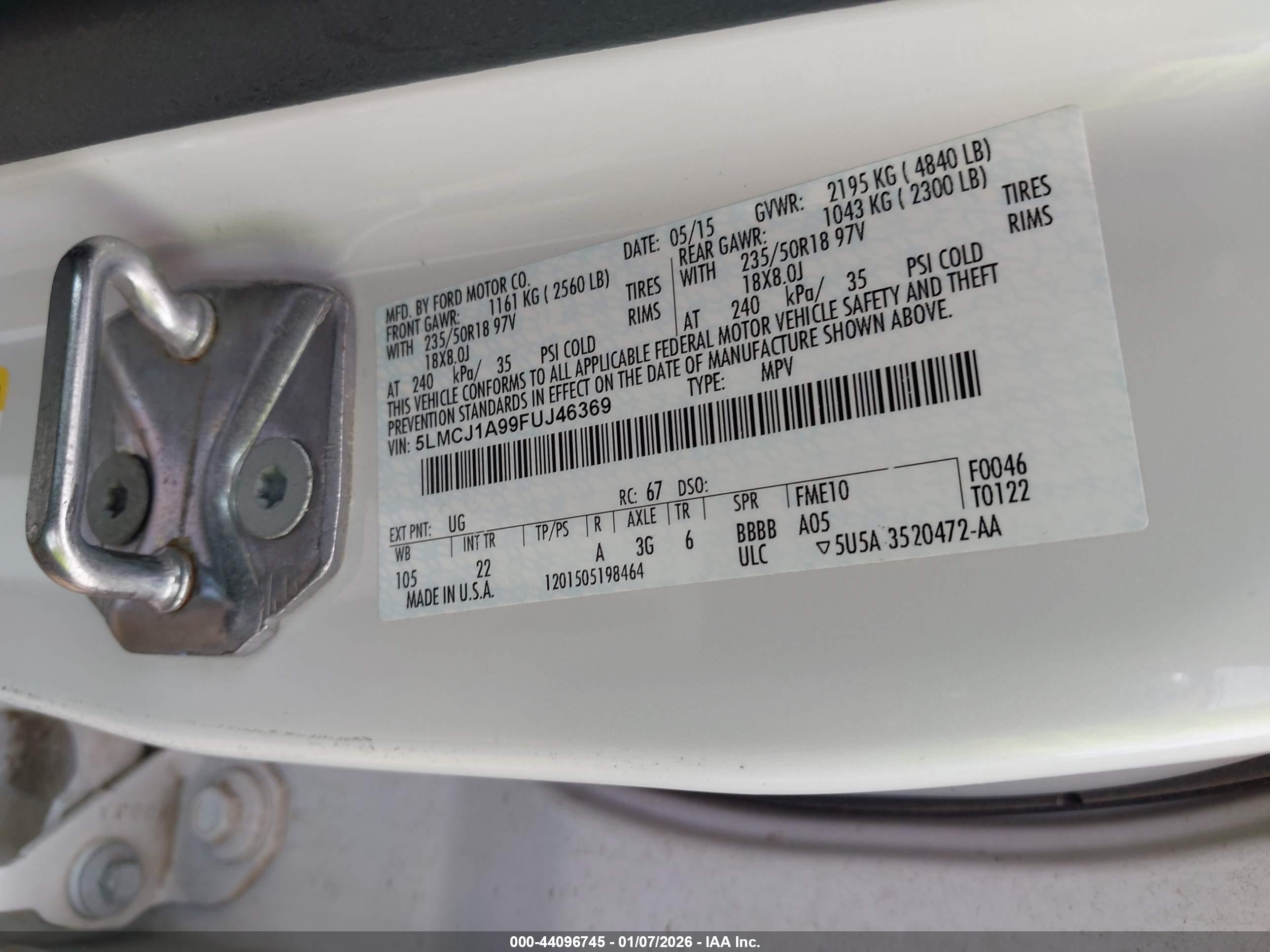 LINCOLN MKC image 9