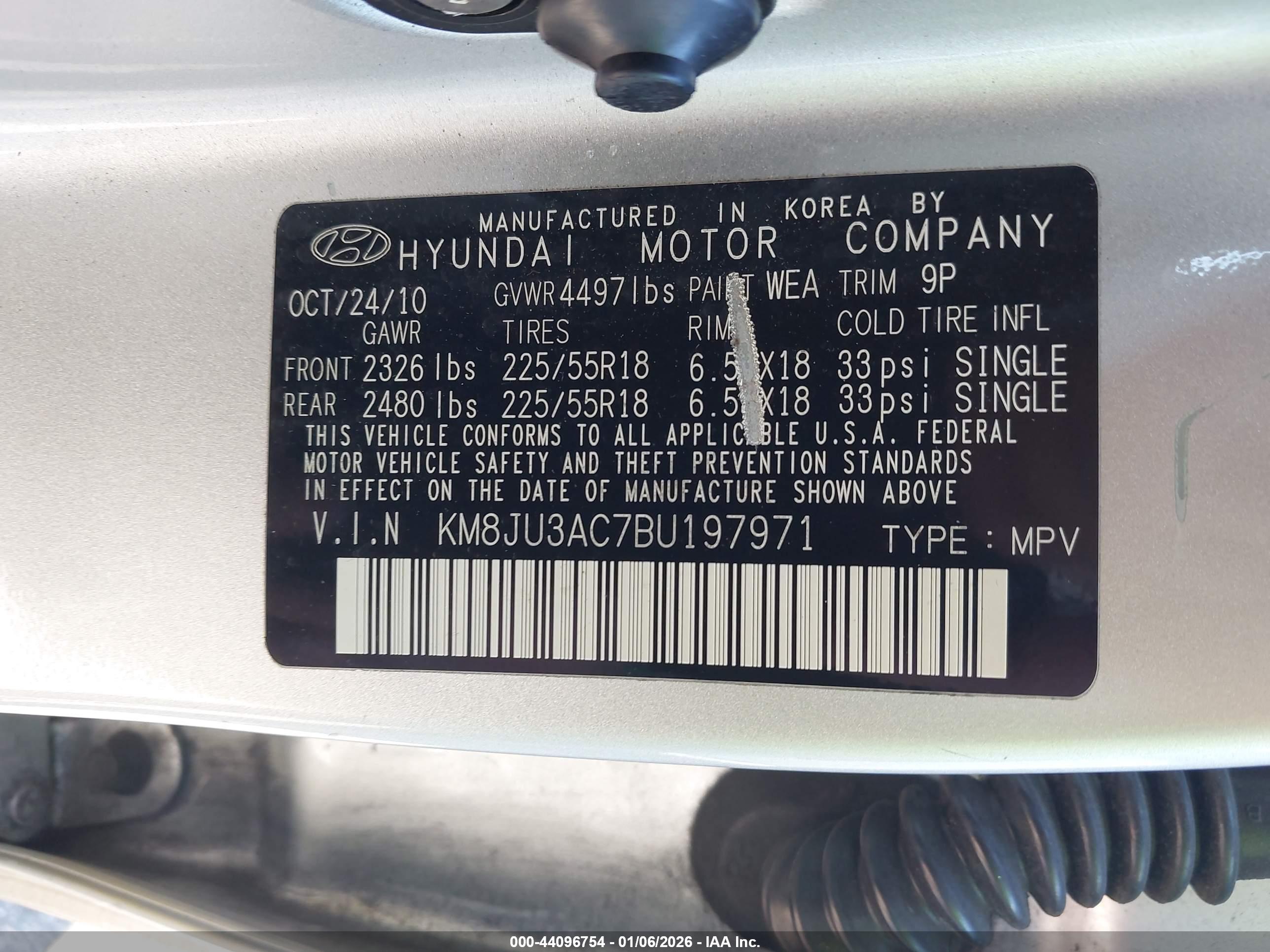 HYUNDAI TUCSON image 9