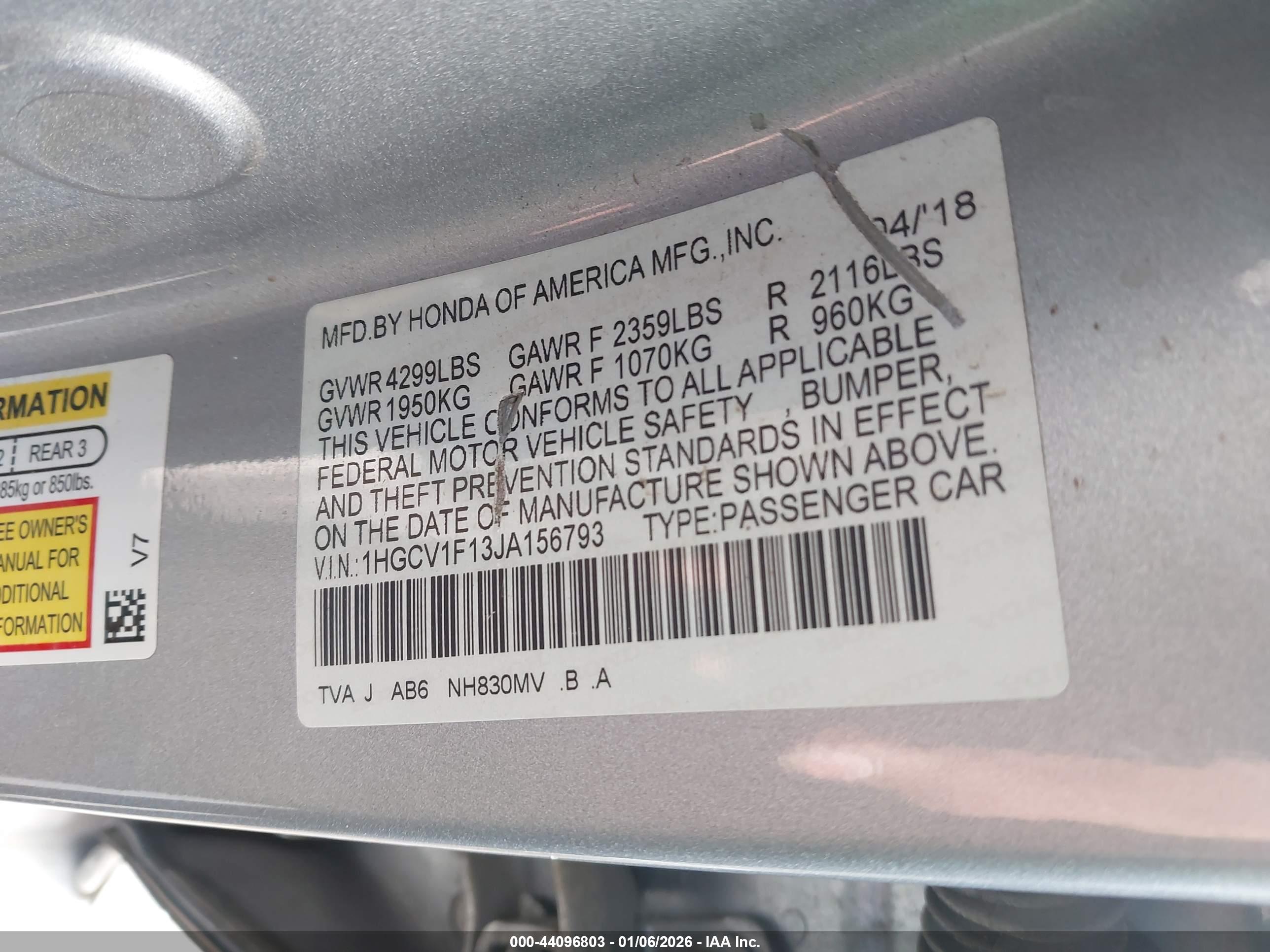 HONDA ACCORD image 9