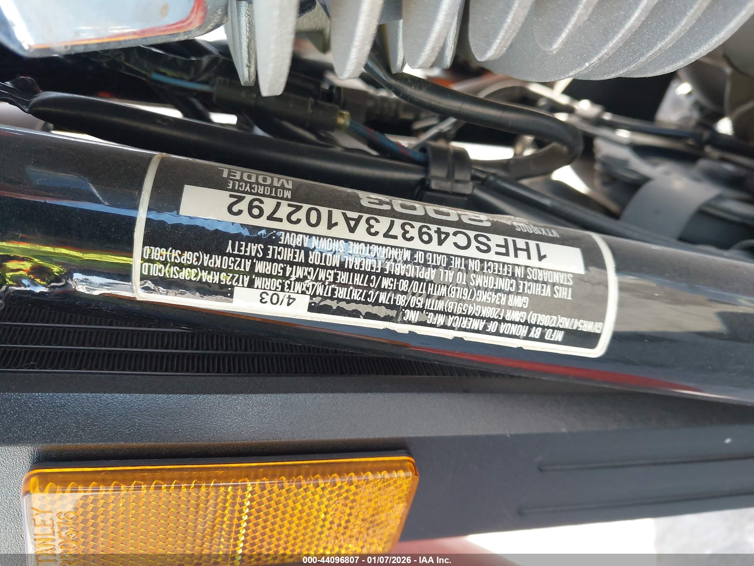 HONDA VTX1800 image 10
