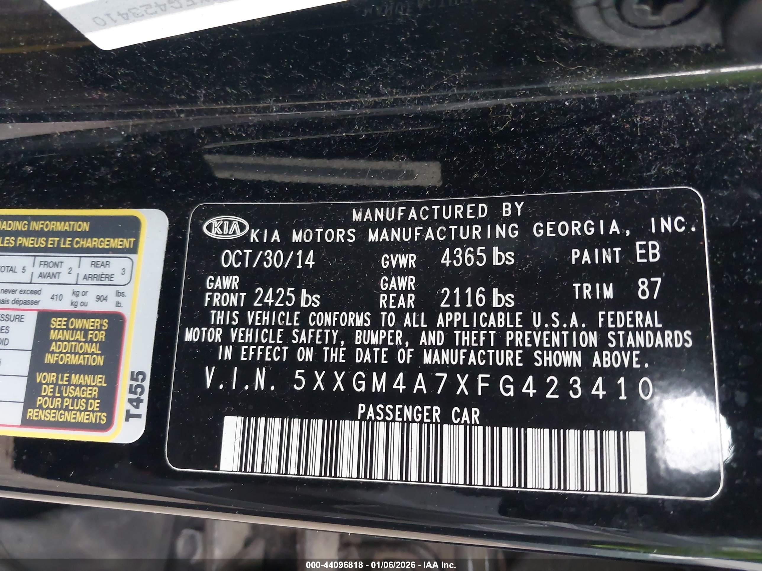 KIA OPTIMA image 9