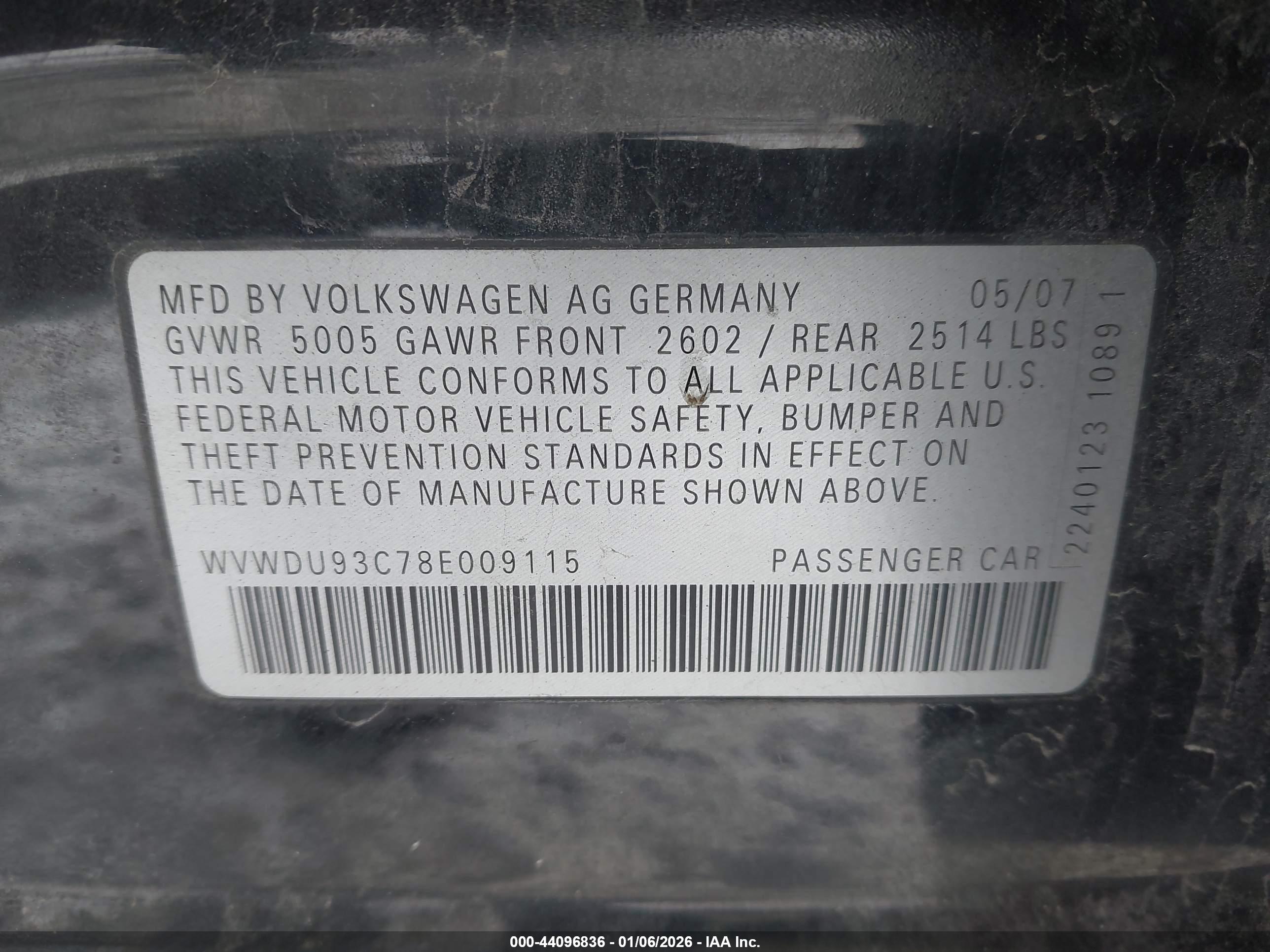 VOLKSWAGEN PASSAT image 9