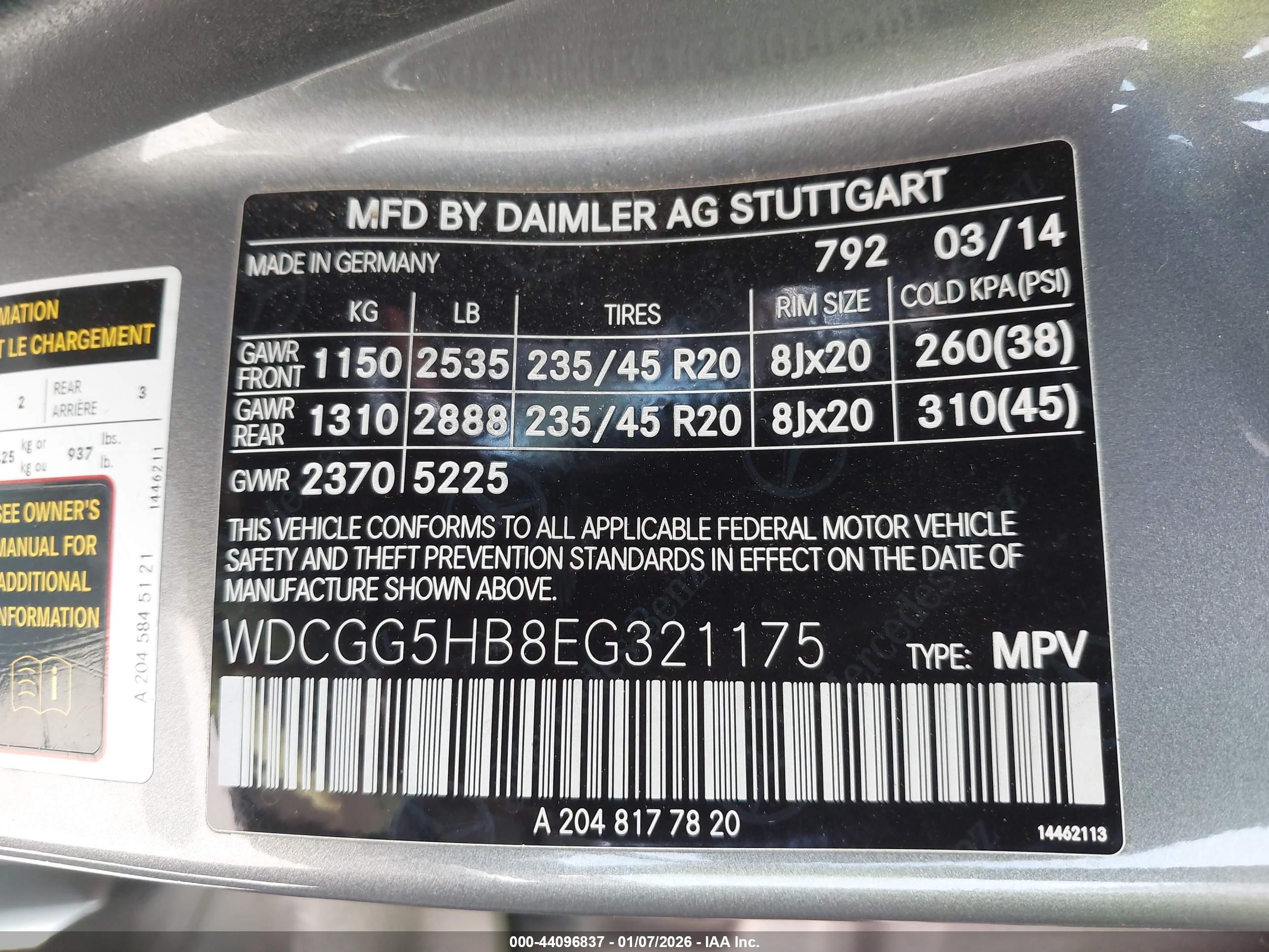 MERCEDES-BENZ GLK image 9