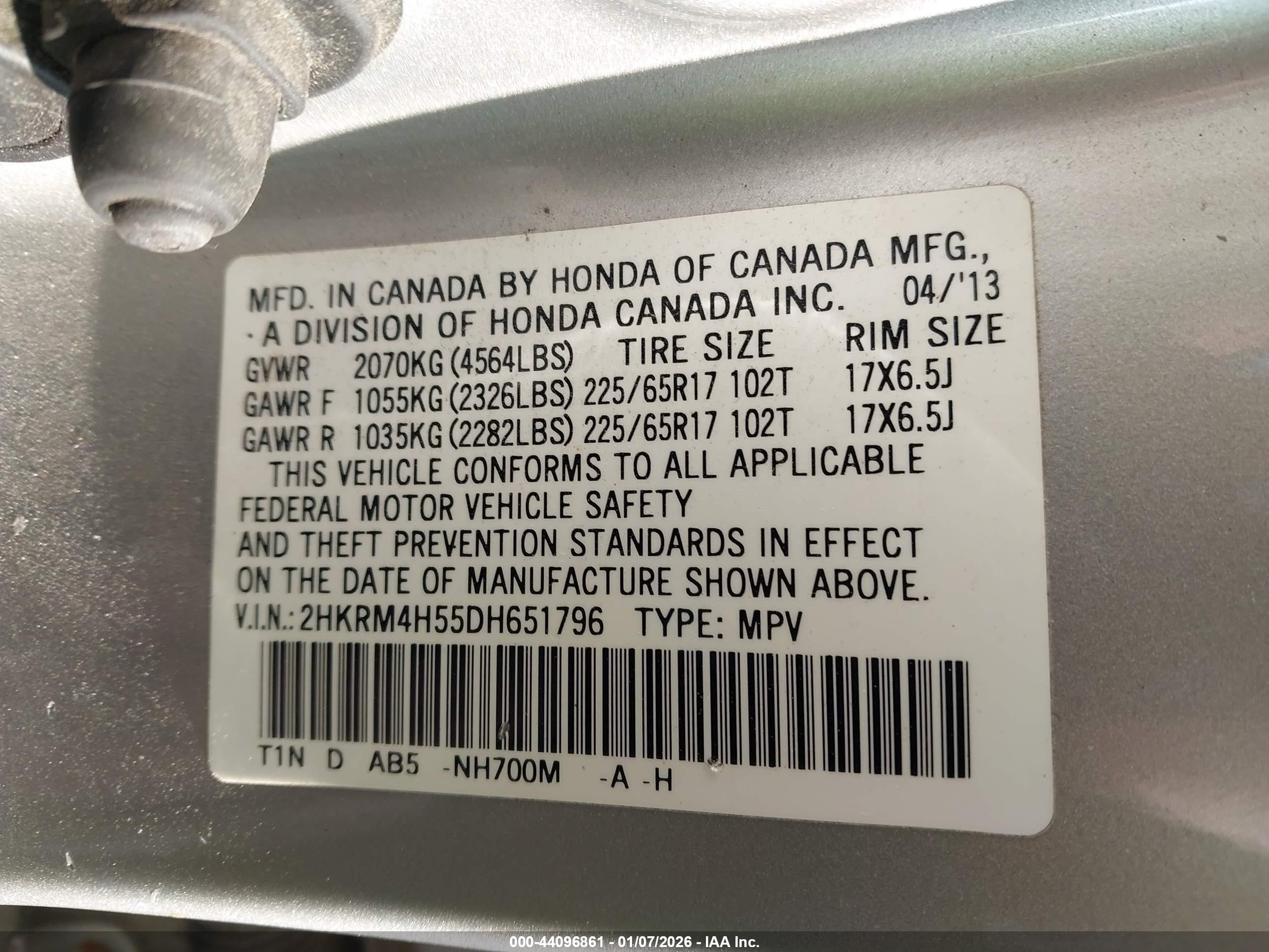 HONDA CR-V image 9