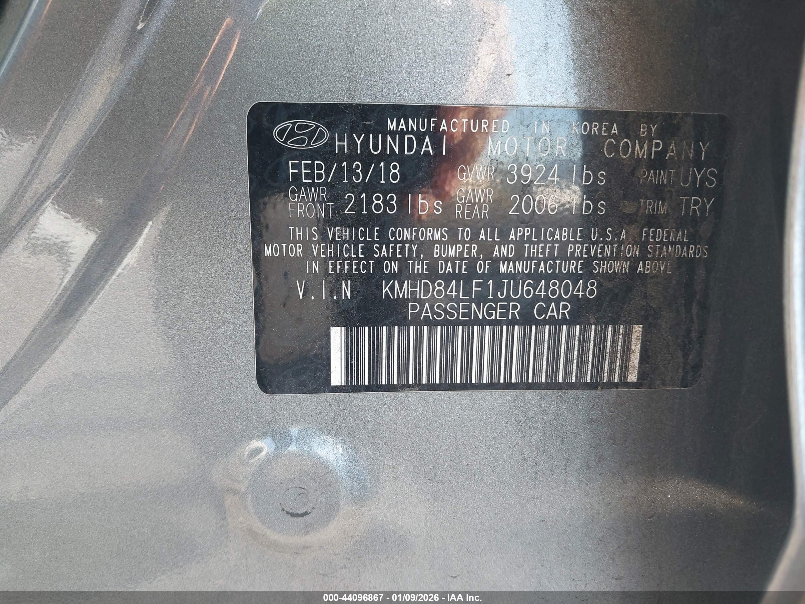 HYUNDAI ELANTRA image 9