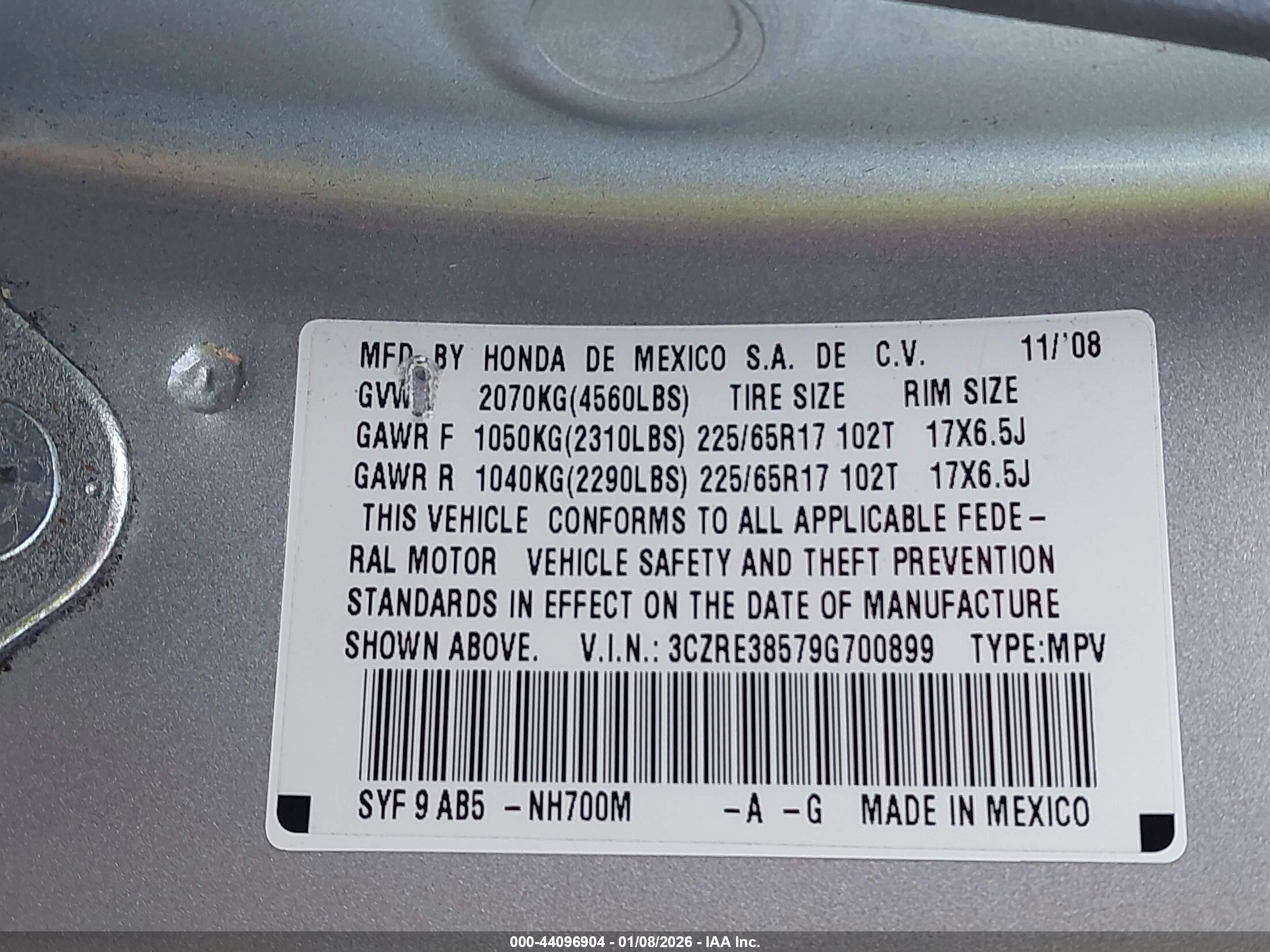HONDA CR-V image 9