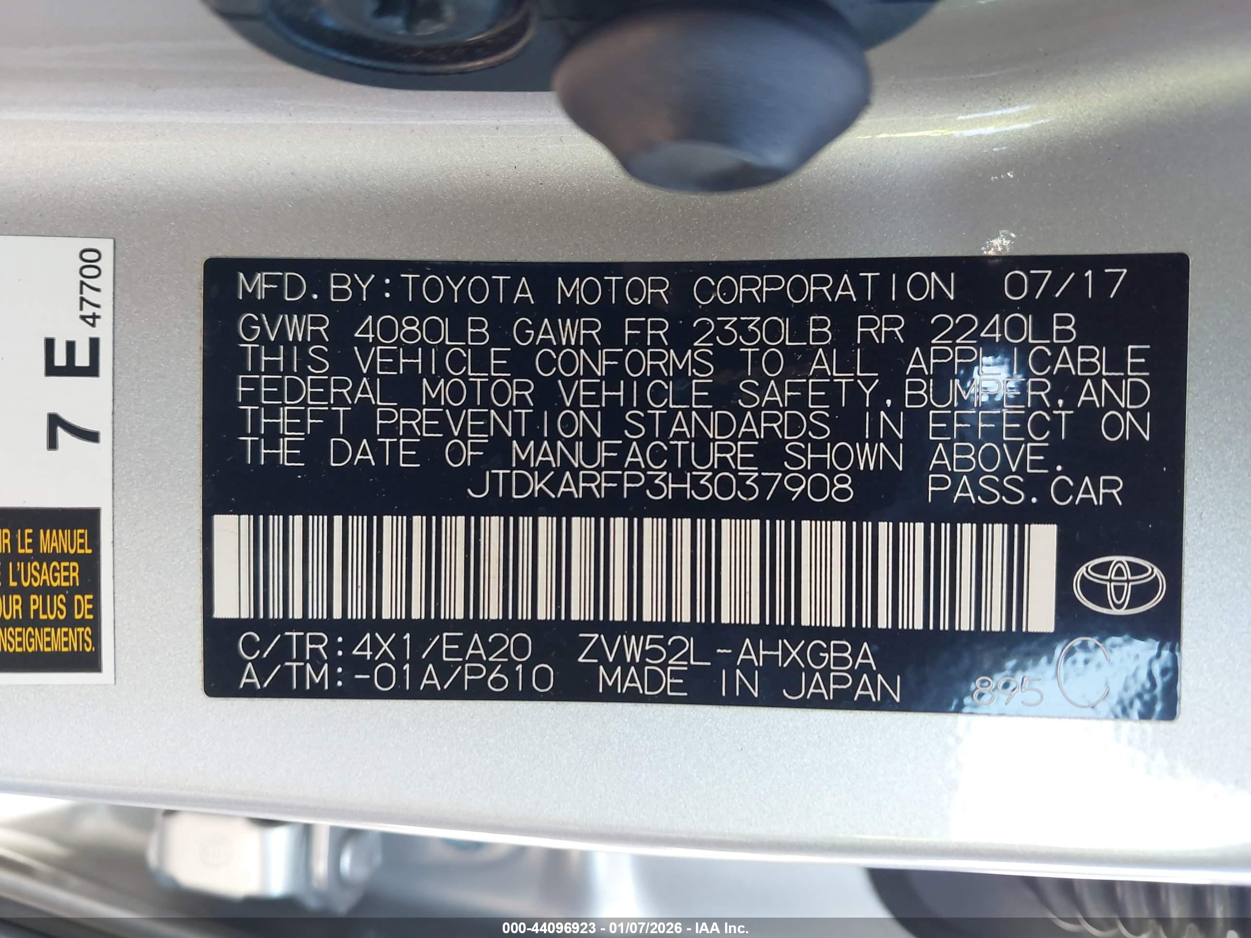 TOYOTA PRIUS image 9
