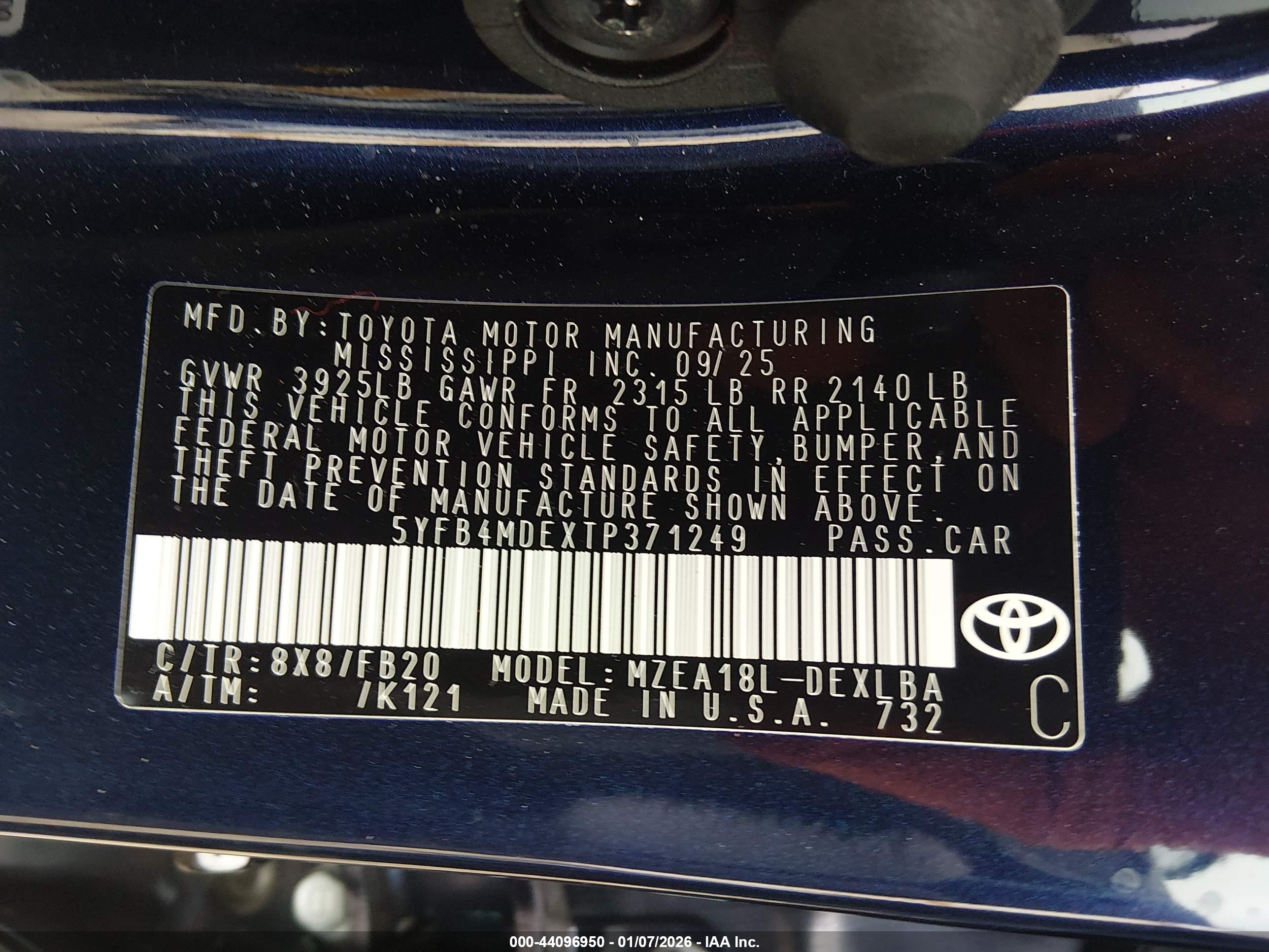 TOYOTA COROLLA image 9