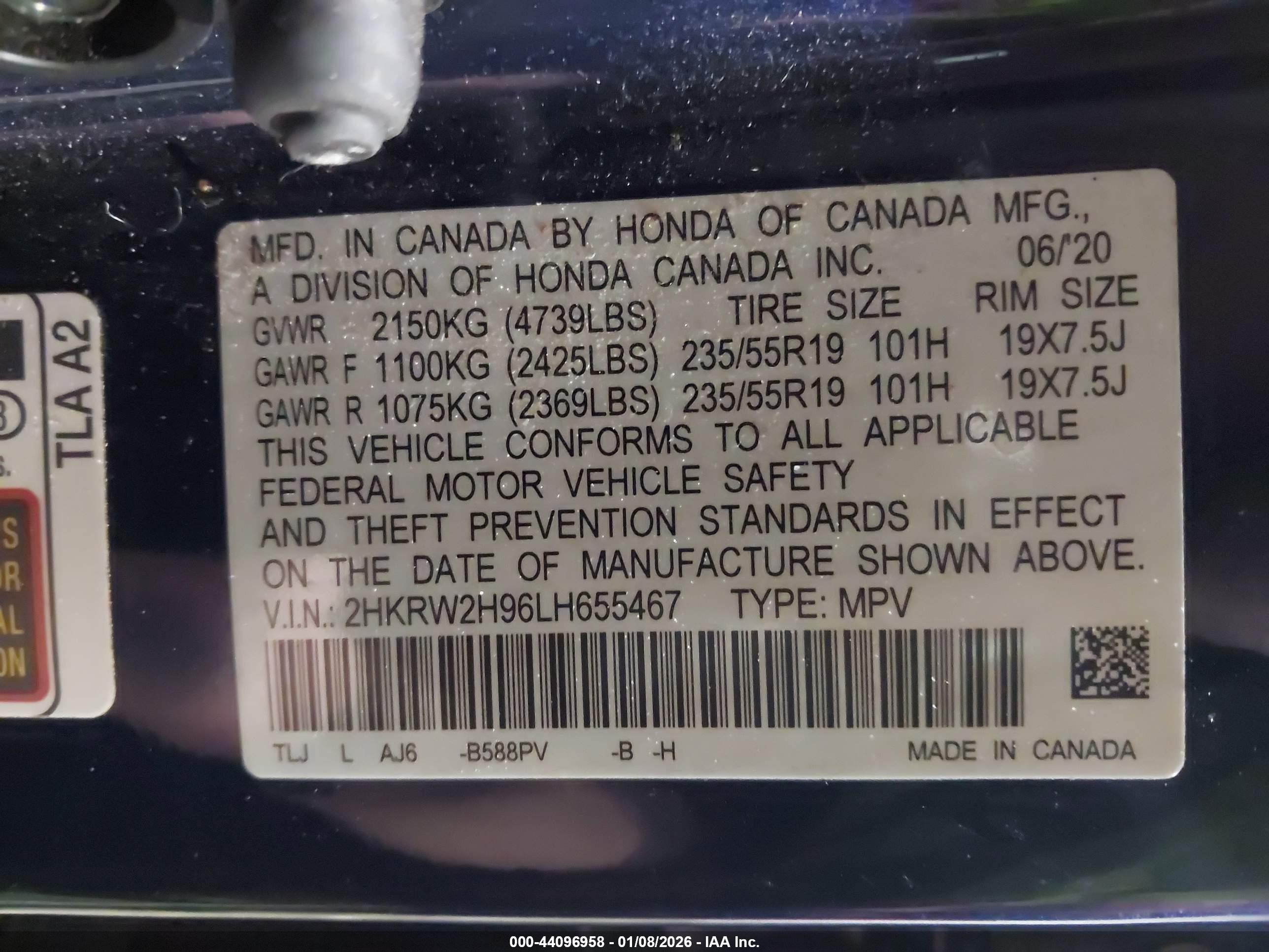 HONDA CR-V image 9