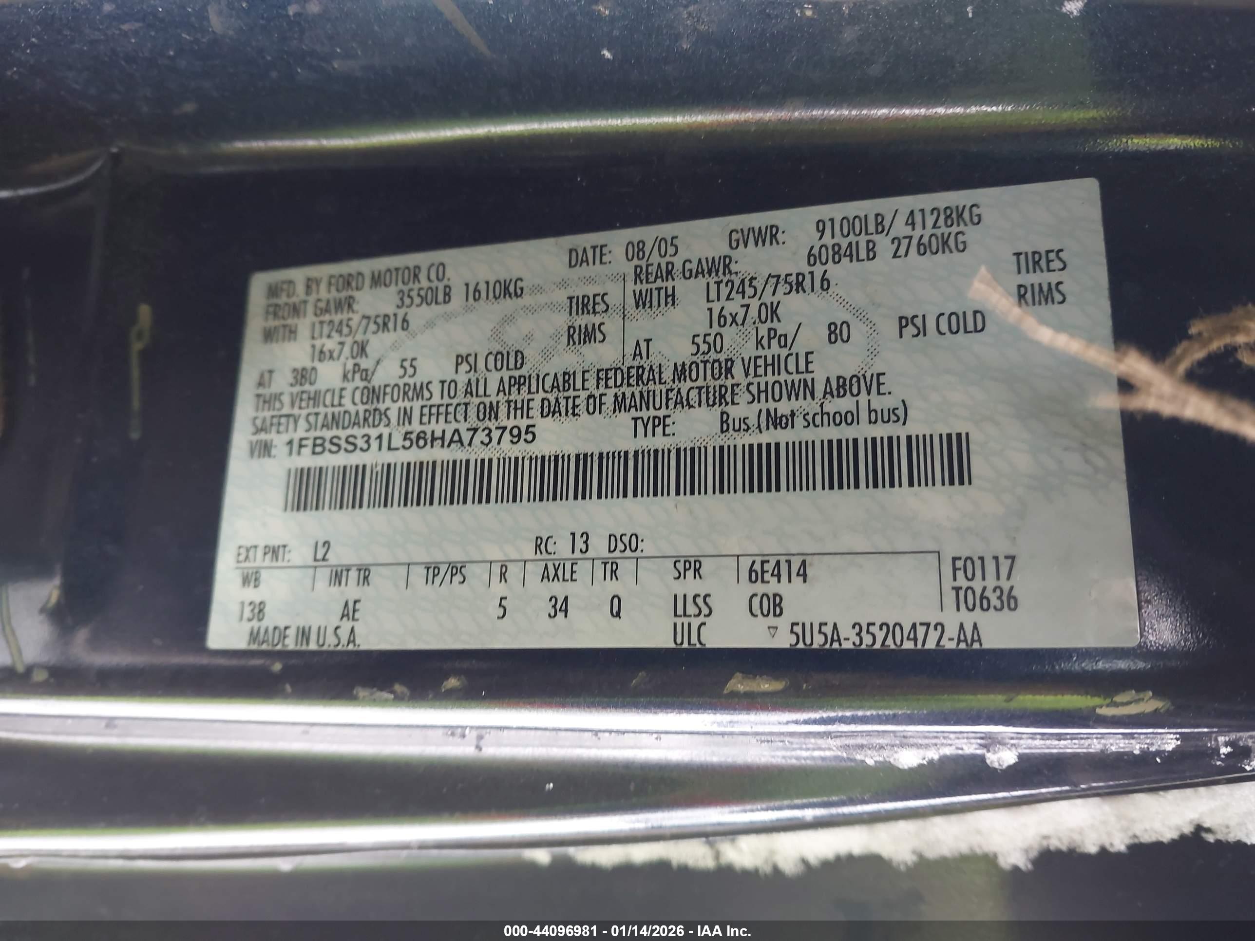FORD E-350 image 9