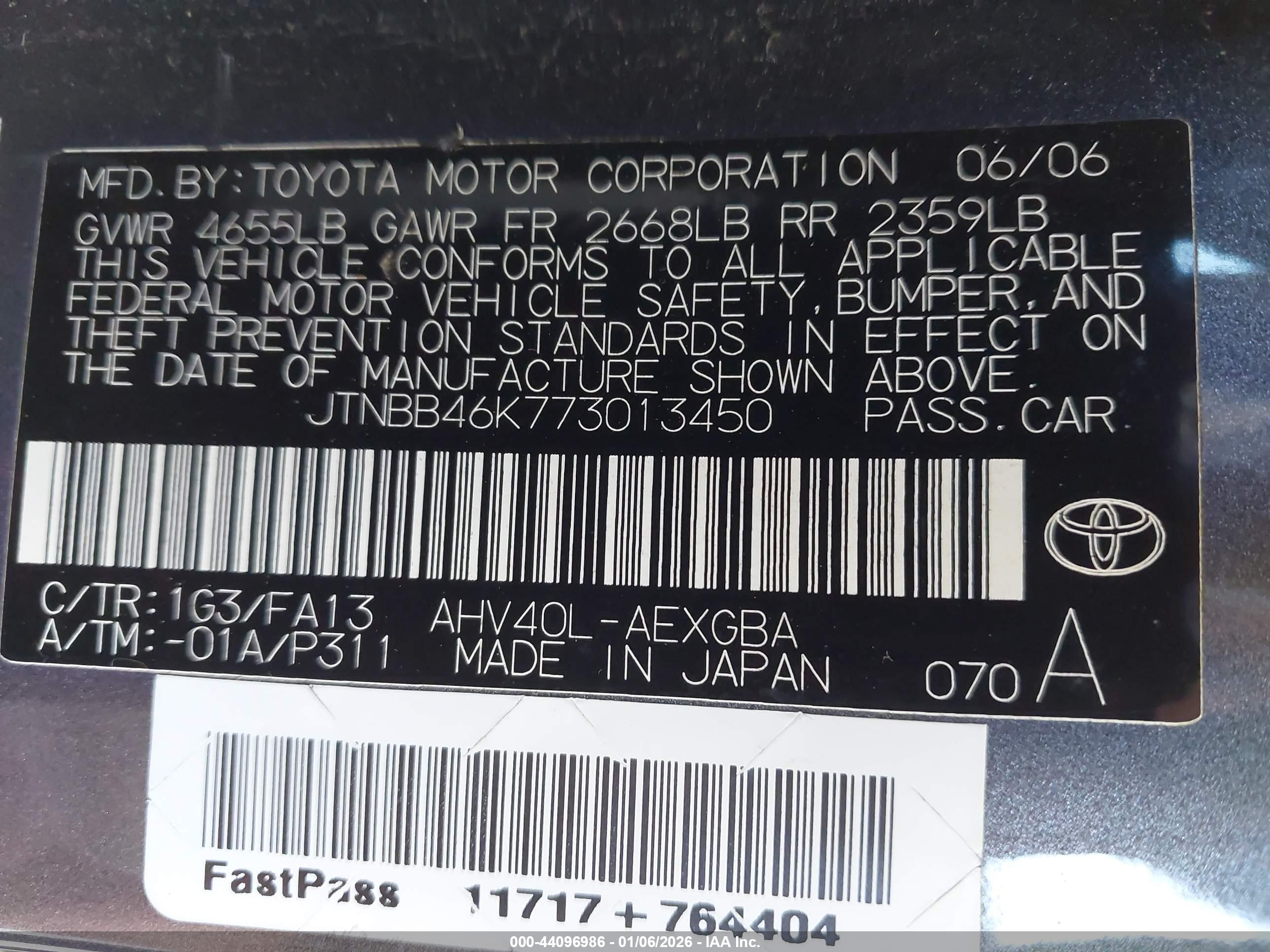 TOYOTA CAMRY image 9