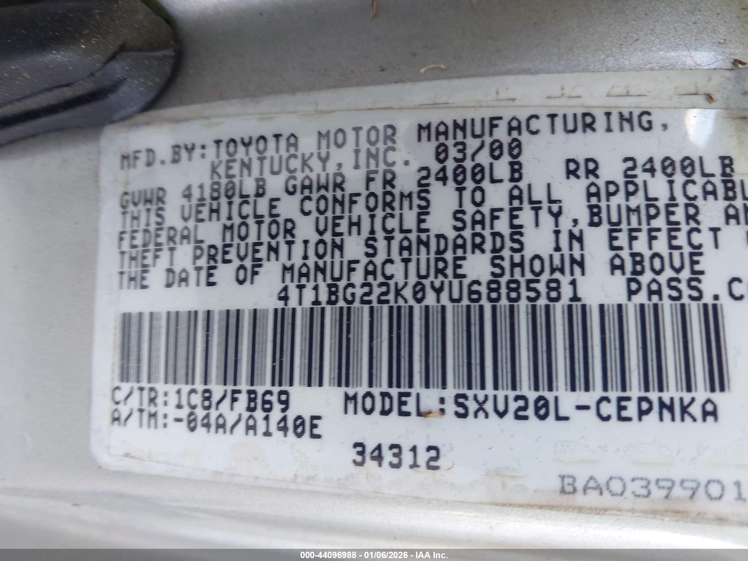 TOYOTA CAMRY image 9