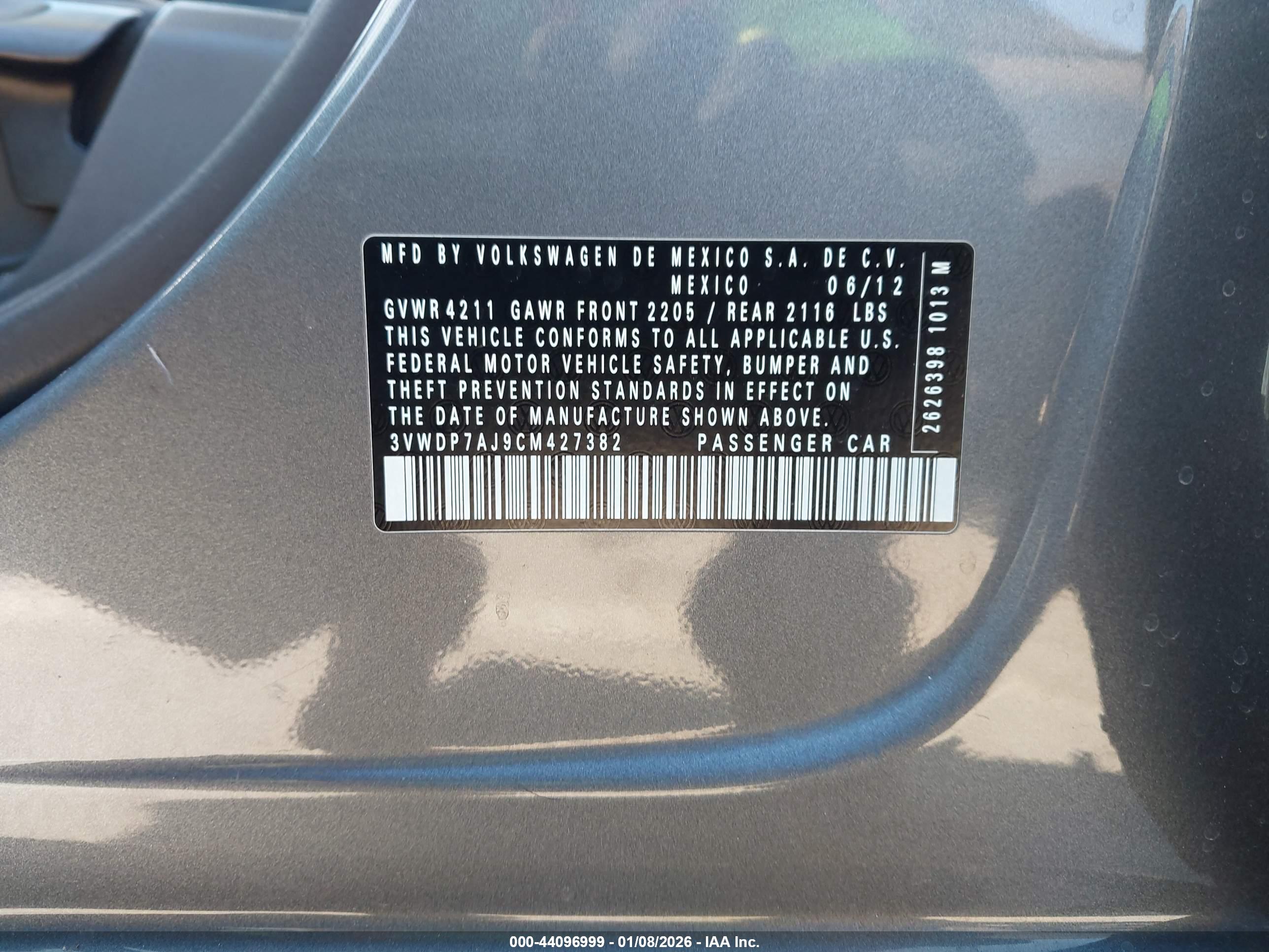 VOLKSWAGEN JETTA image 9