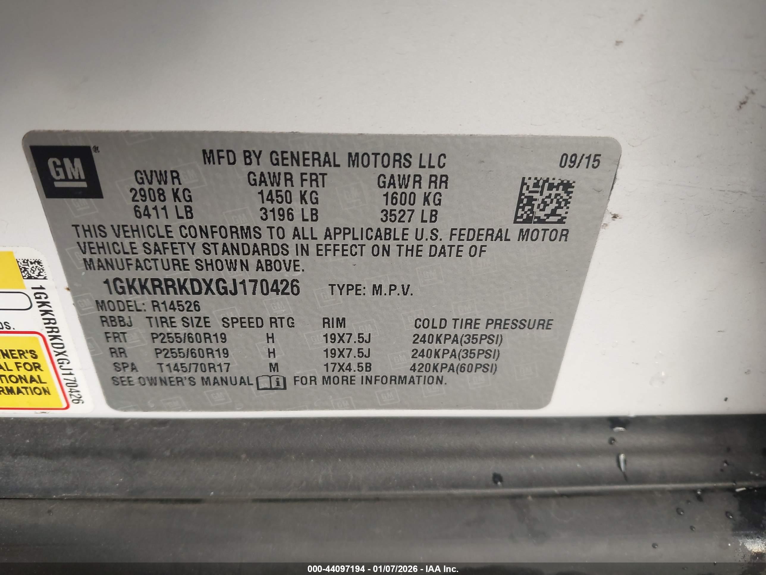 GMC ACADIA image 9