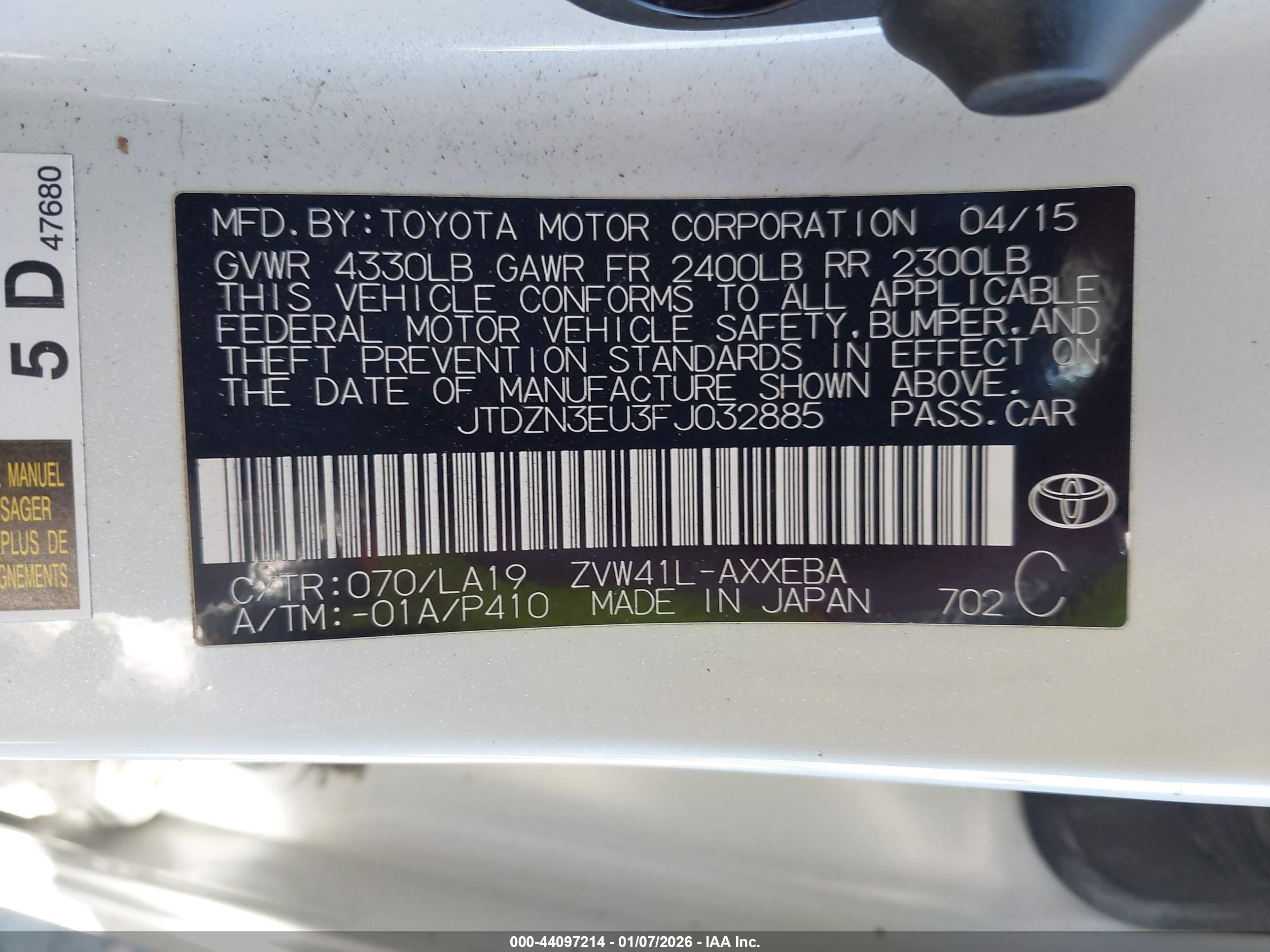 TOYOTA PRIUS image 9