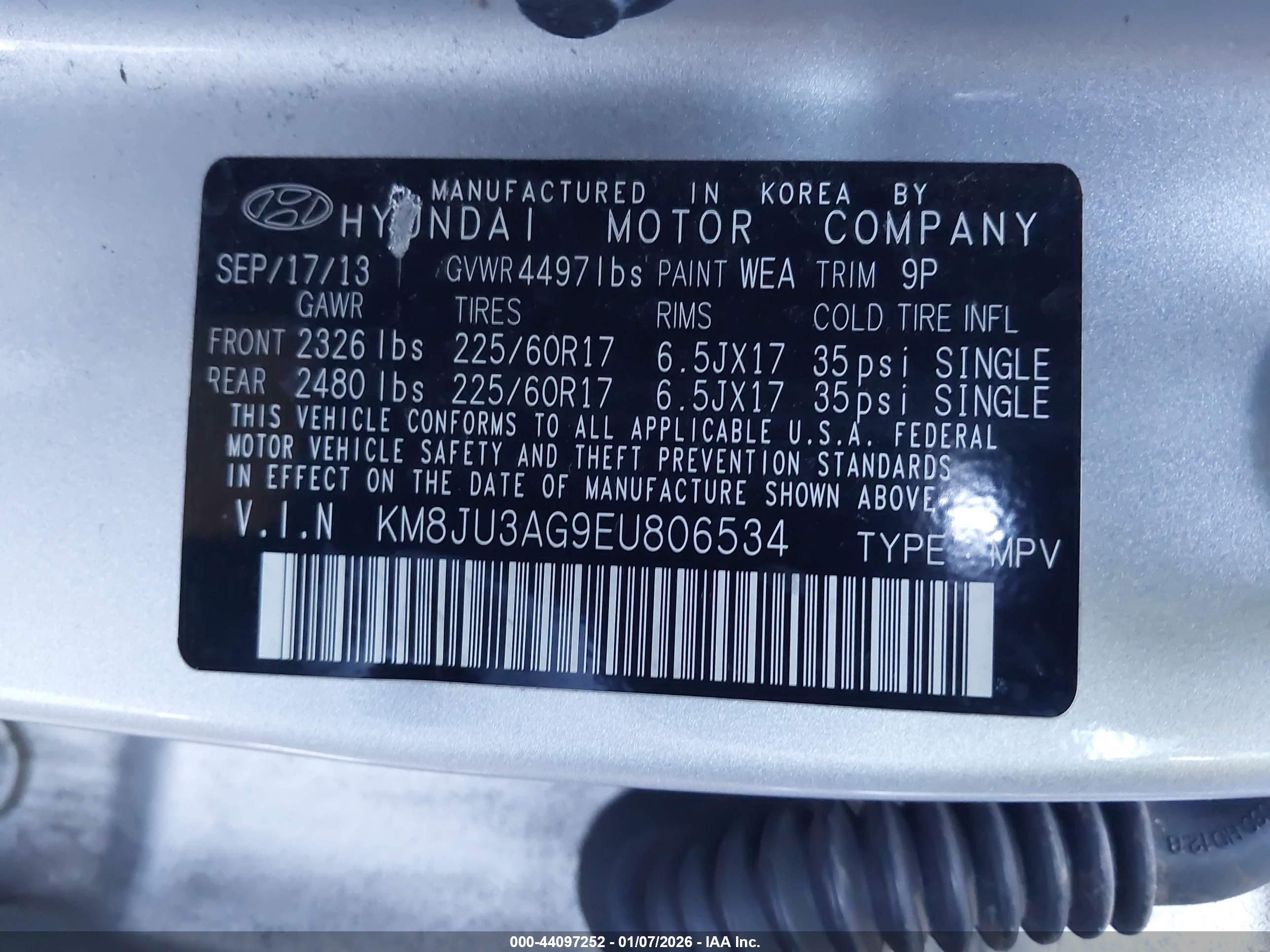 HYUNDAI TUCSON image 9
