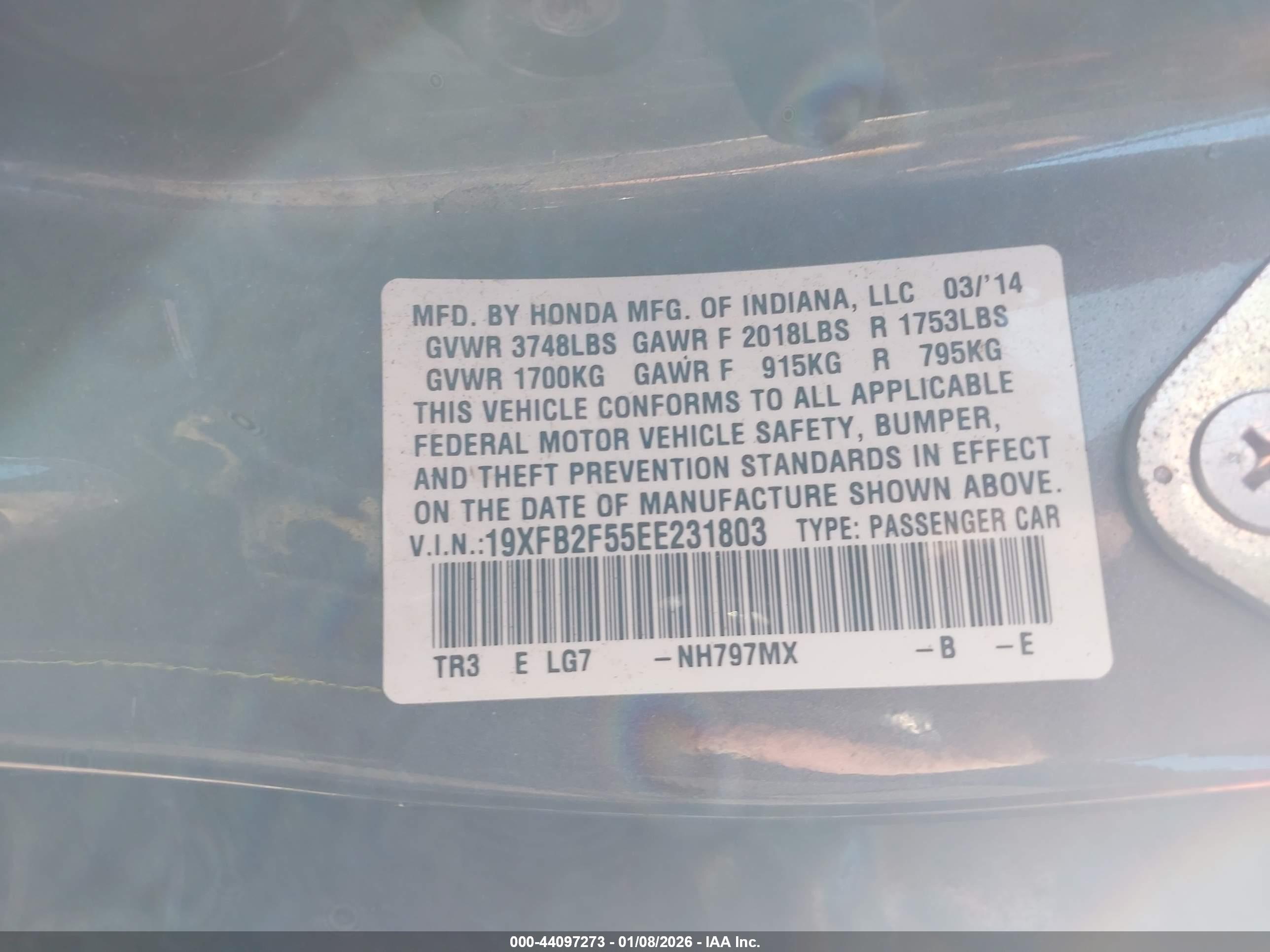 HONDA CIVIC image 9