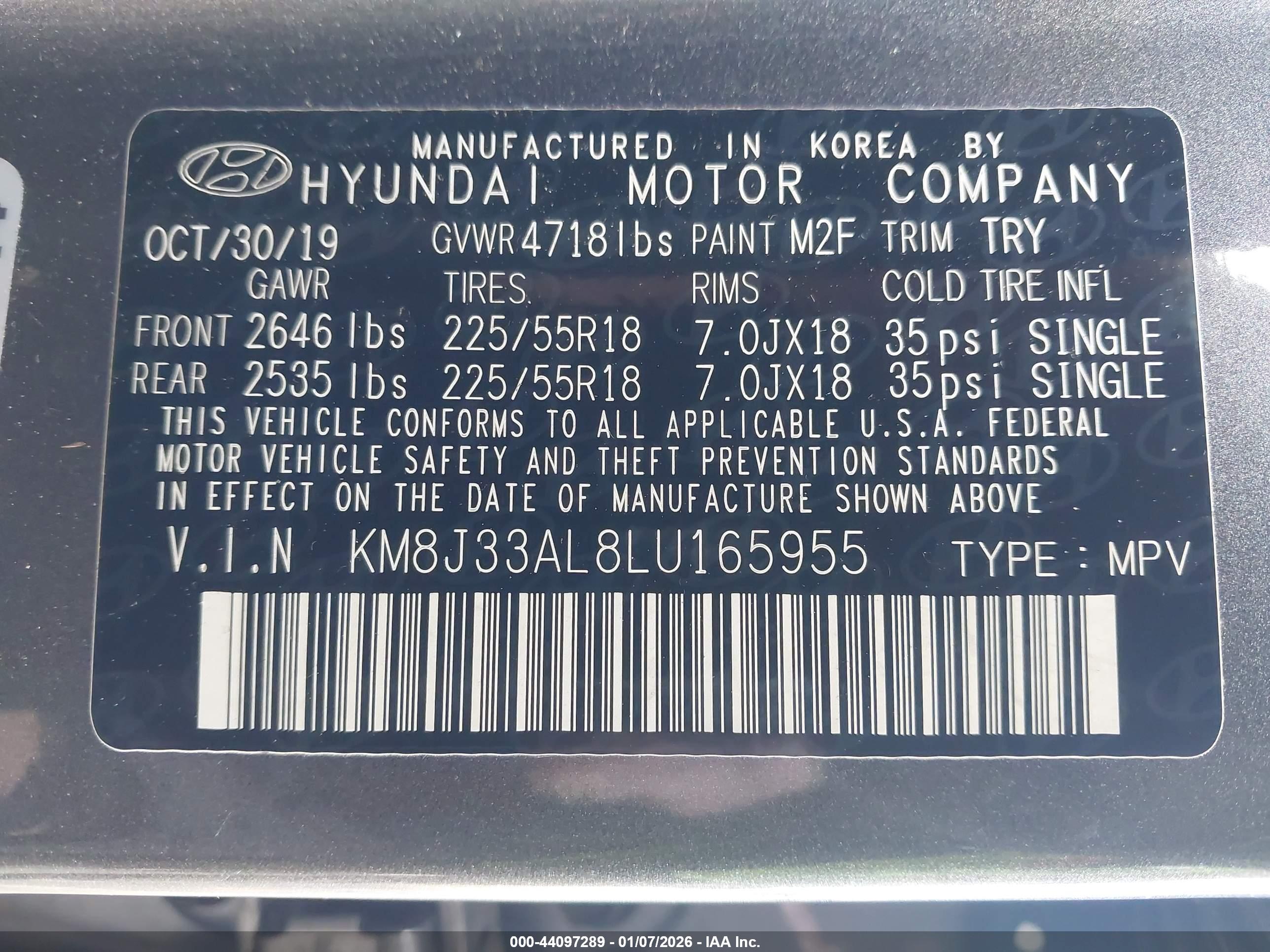 HYUNDAI TUCSON image 9