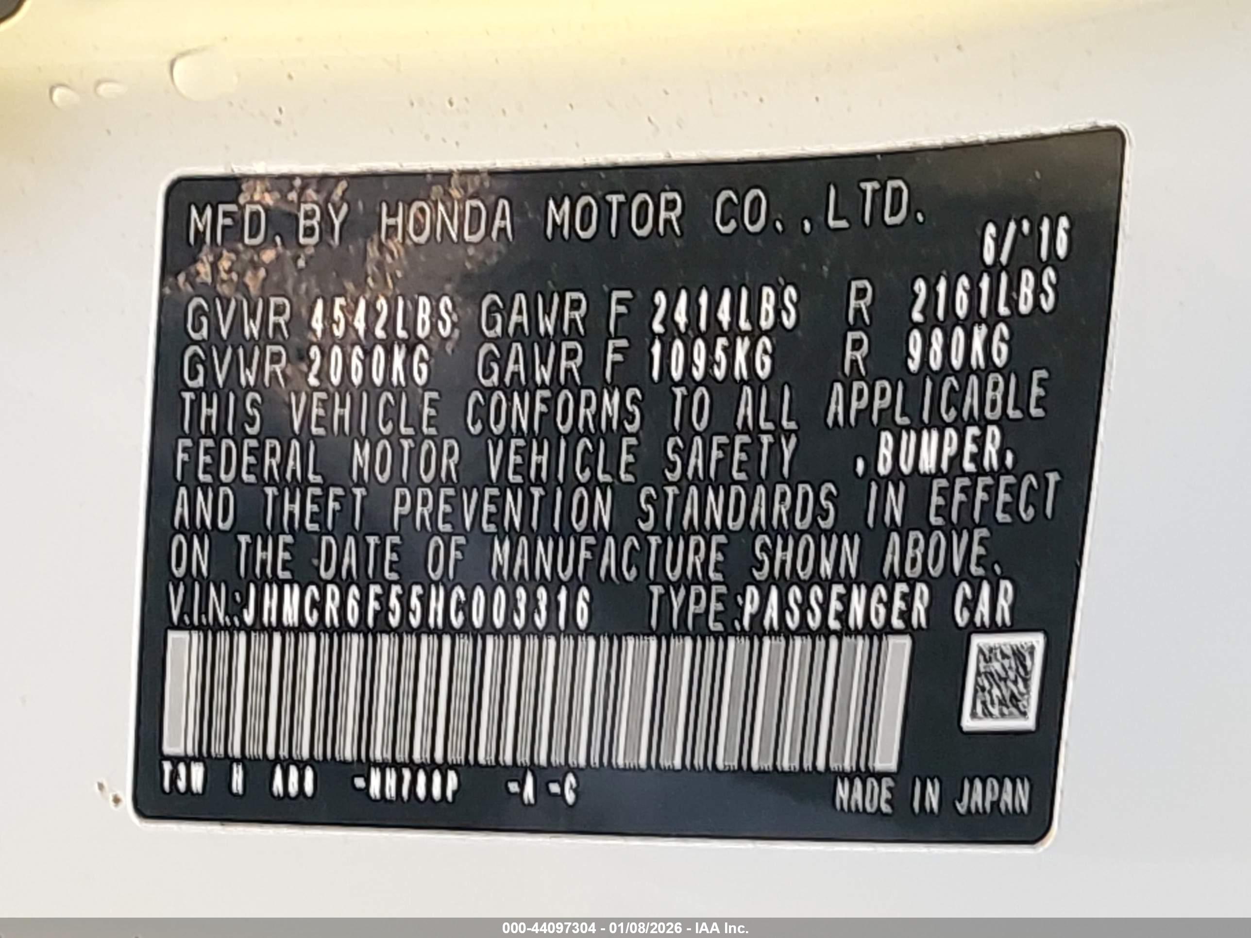 HONDA ACCORD image 9