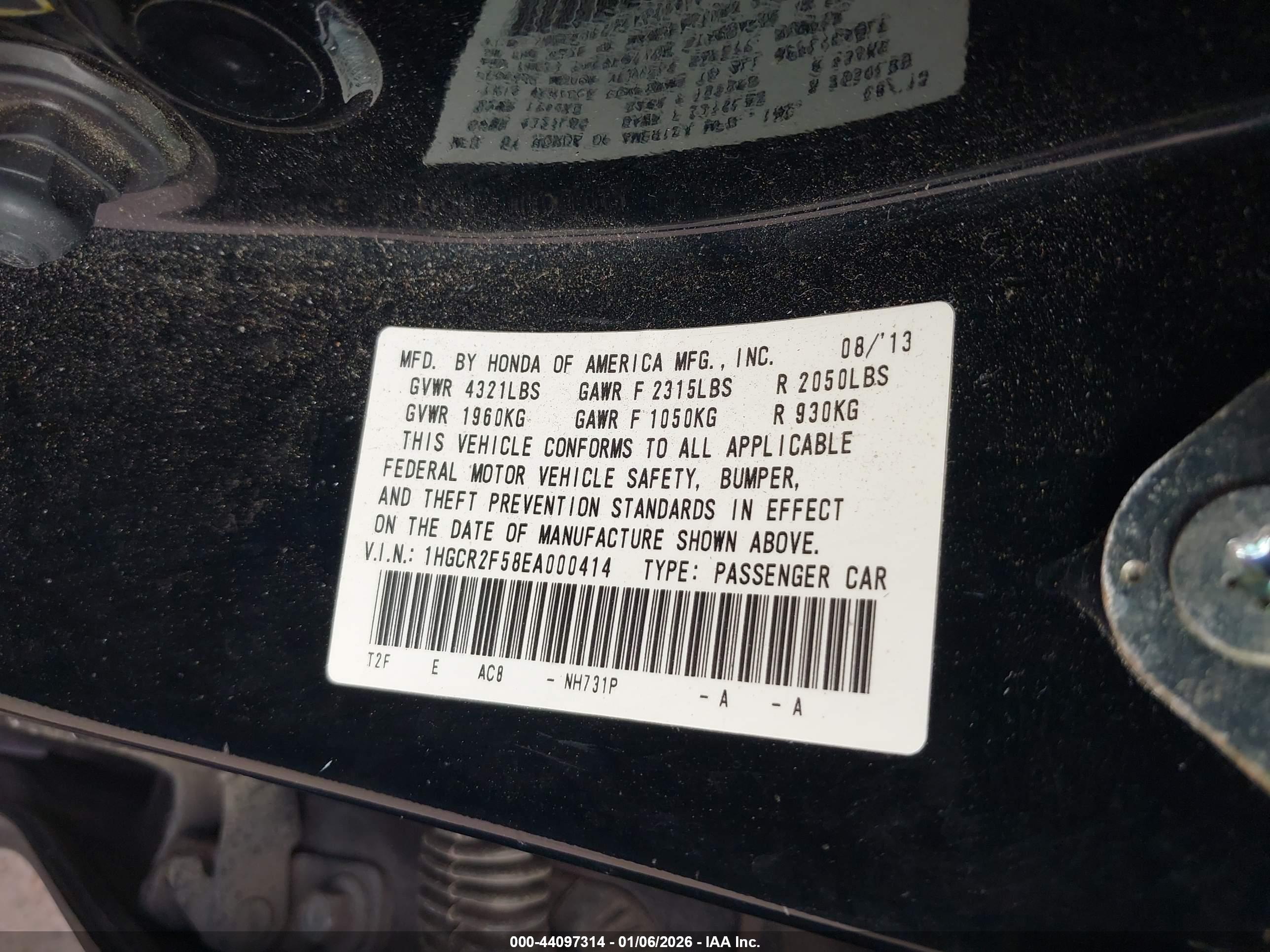 HONDA ACCORD image 9