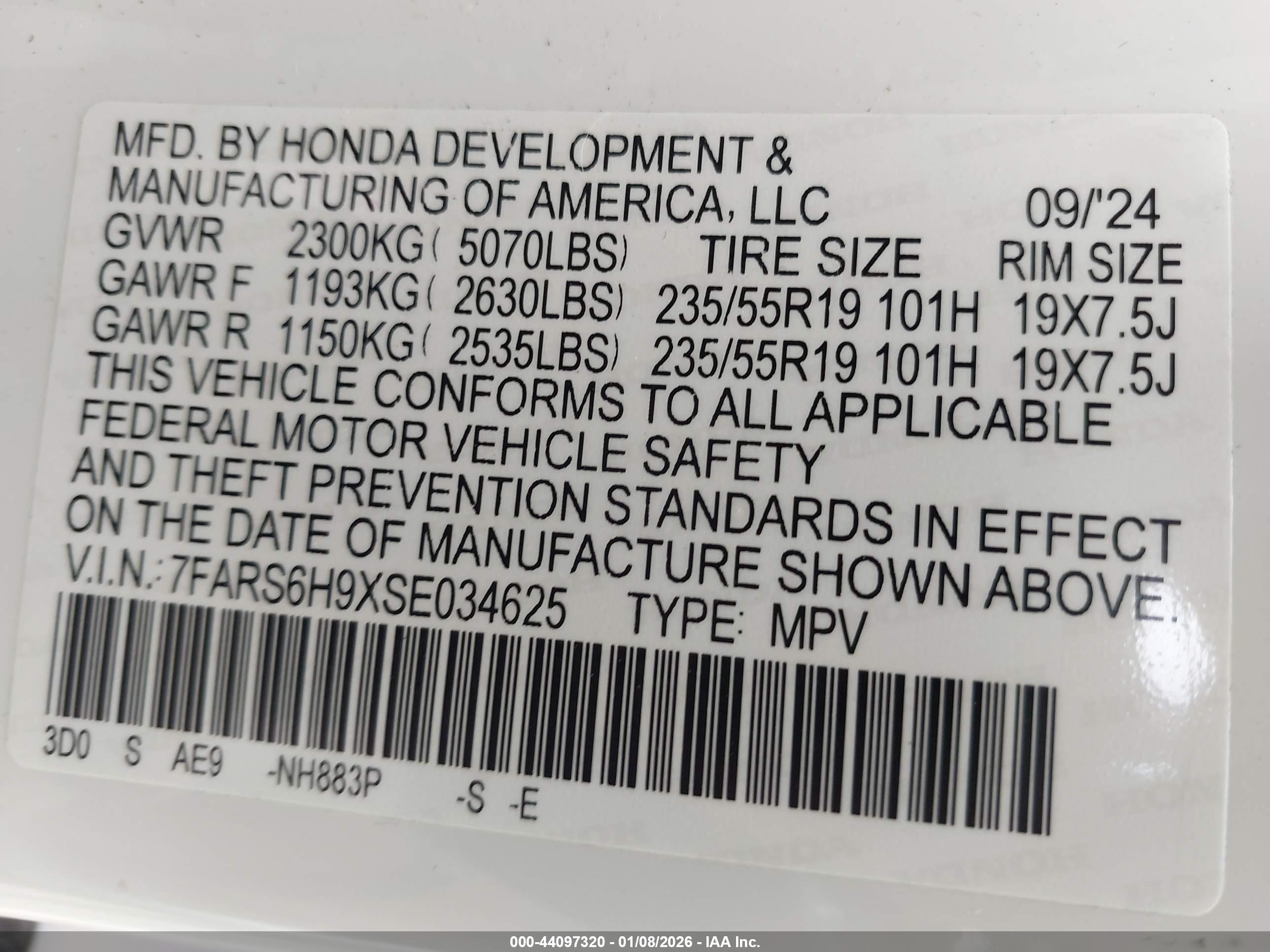 HONDA CR-V image 9