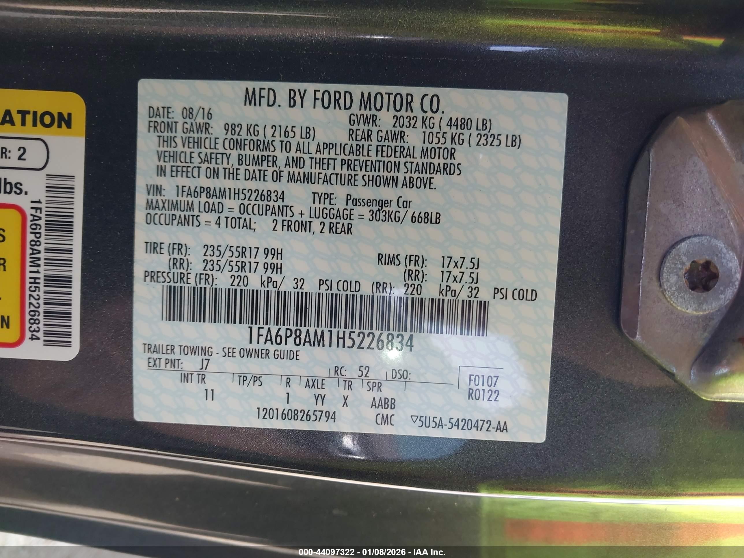 FORD MUSTANG image 9