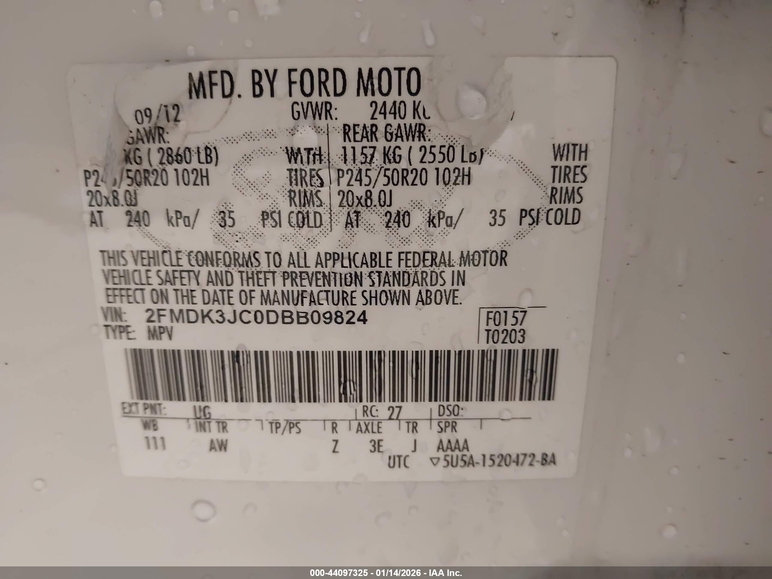 FORD EDGE image 9