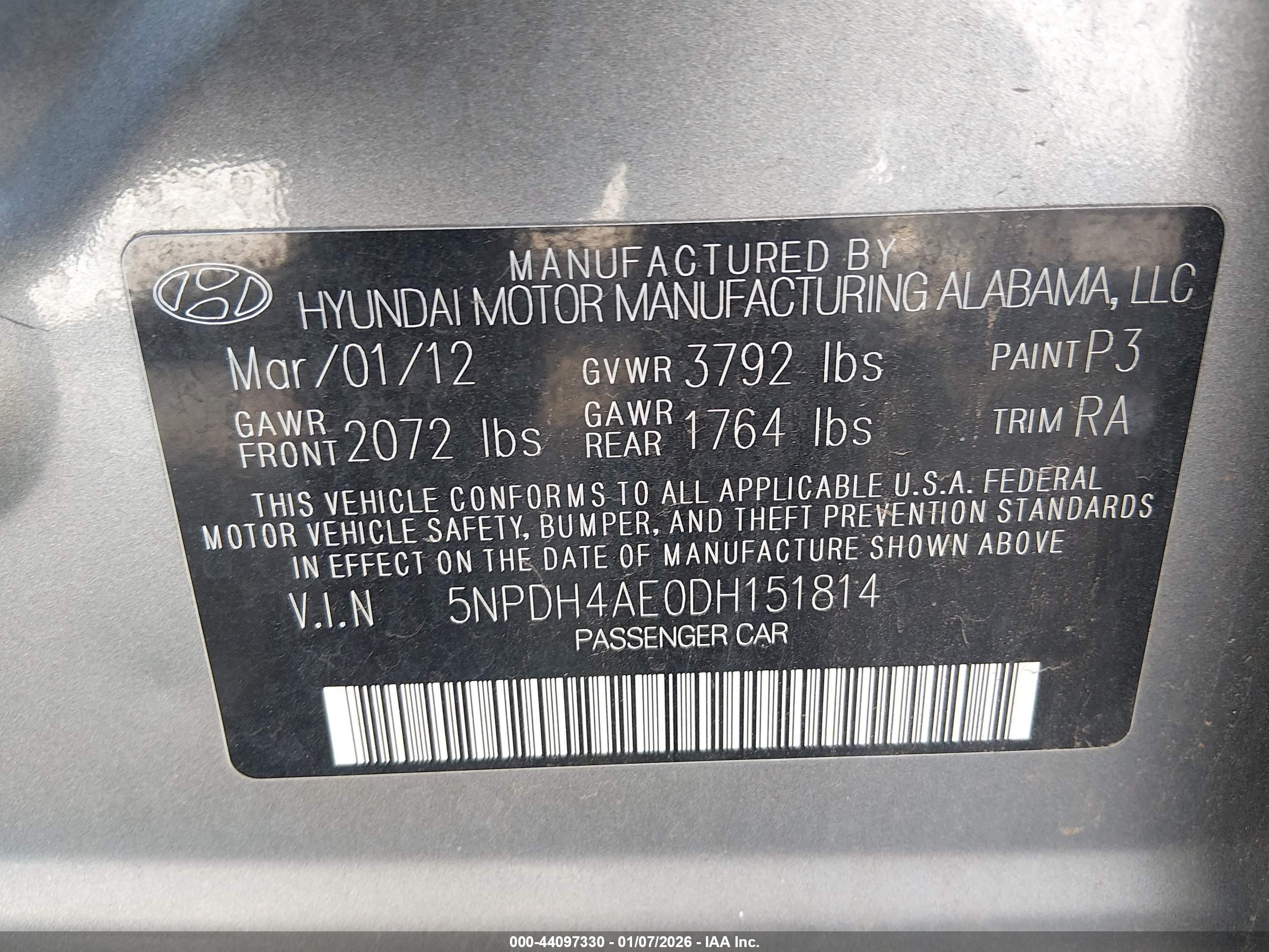 HYUNDAI ELANTRA image 9