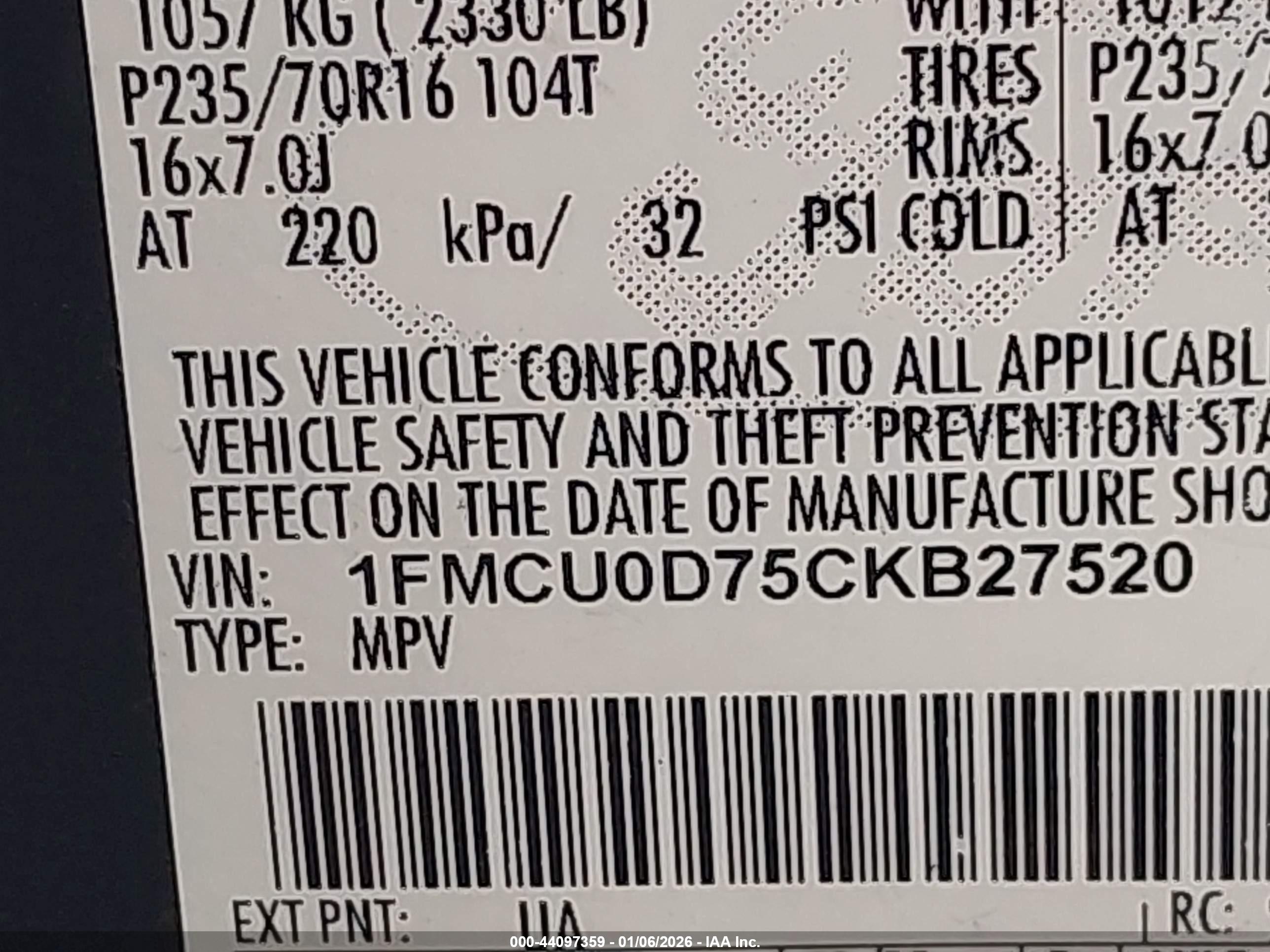 FORD ESCAPE image 9