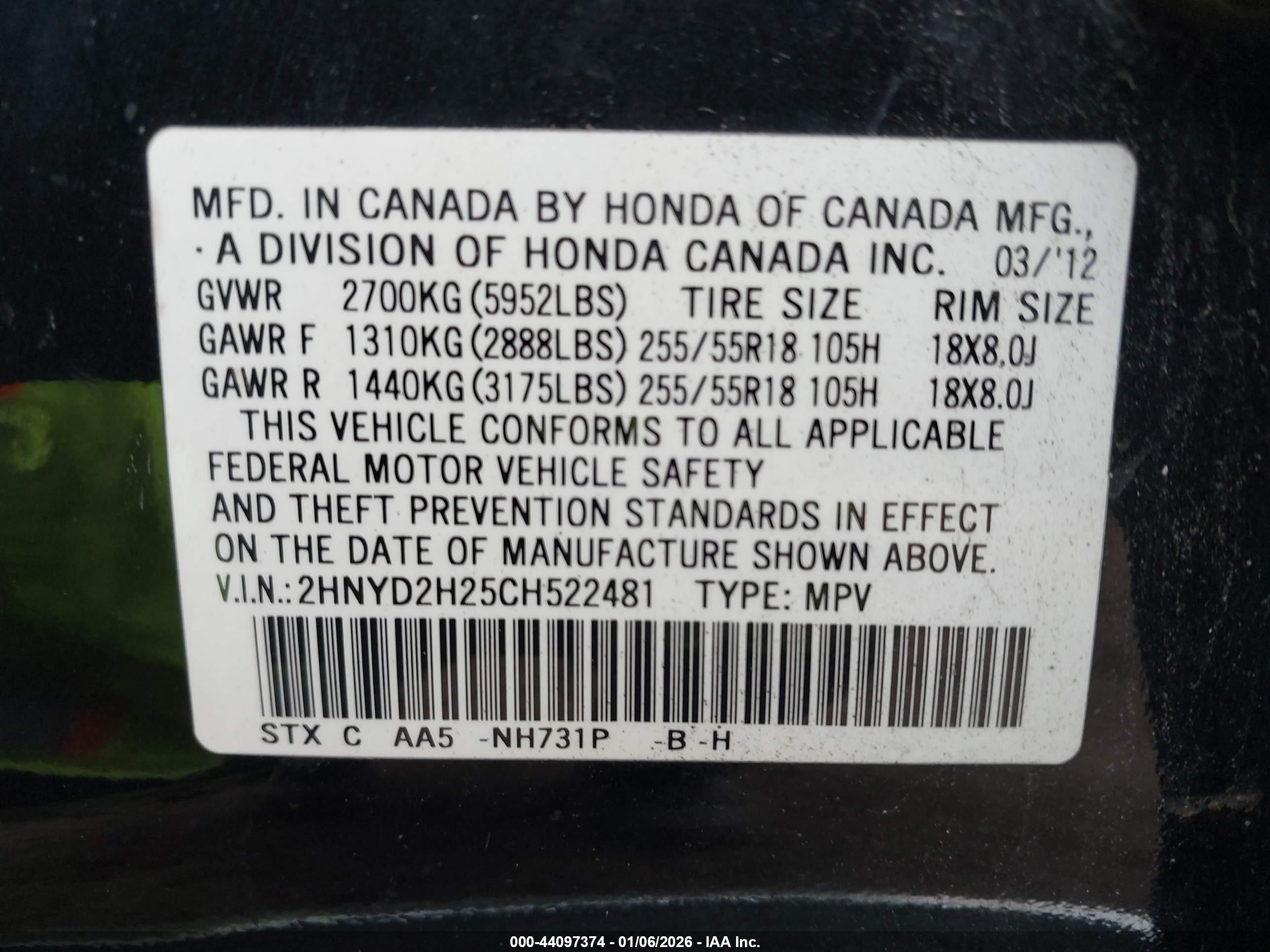 ACURA MDX image 9