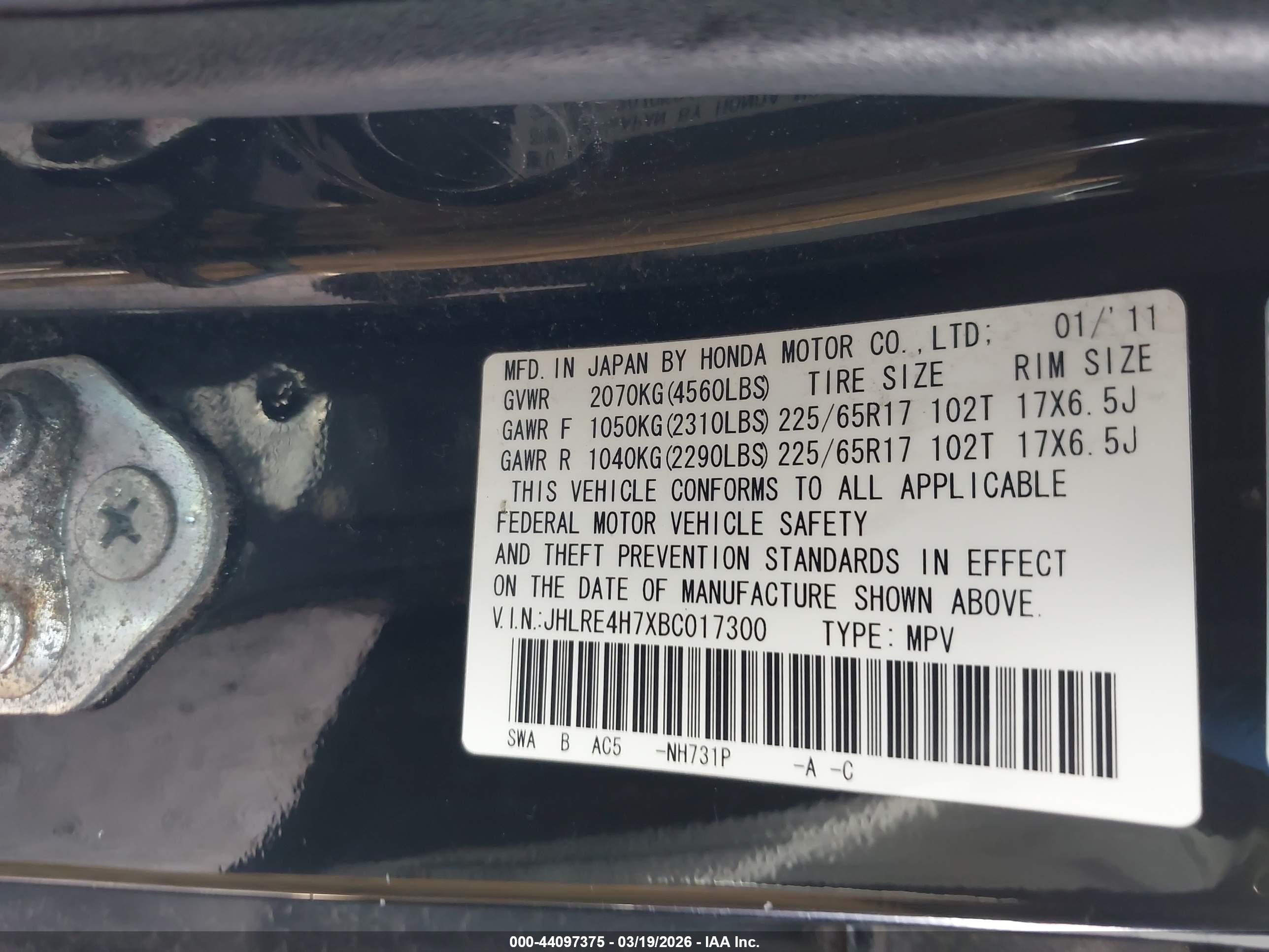HONDA CR-V image 9