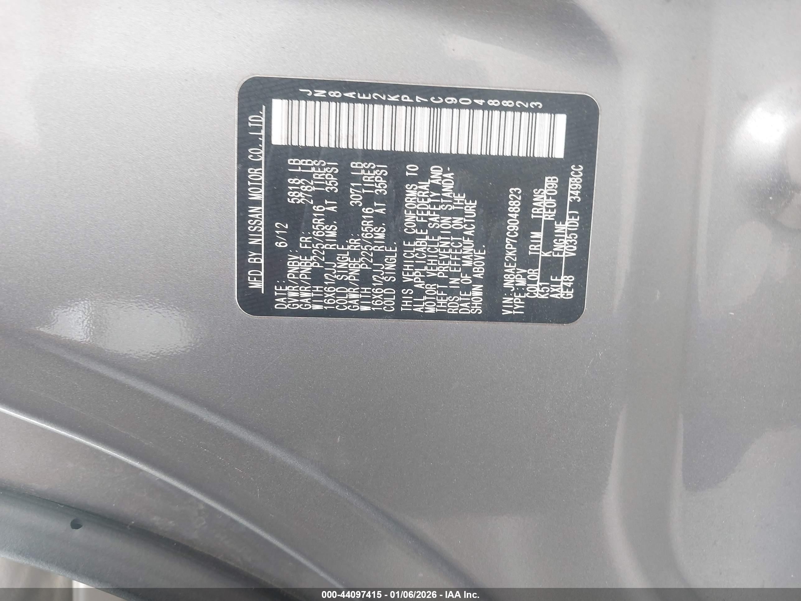 NISSAN QUEST image 9