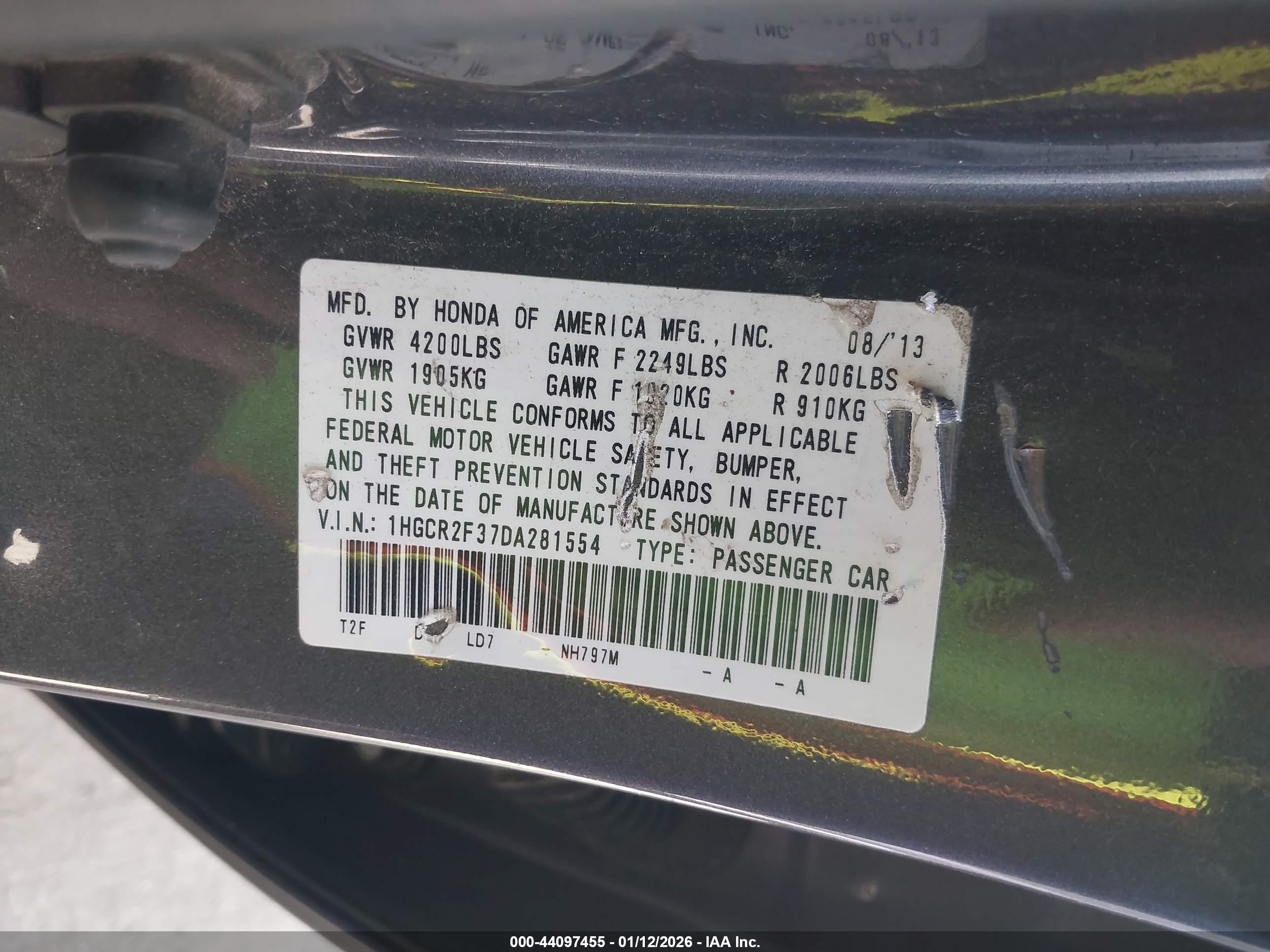 HONDA ACCORD image 9