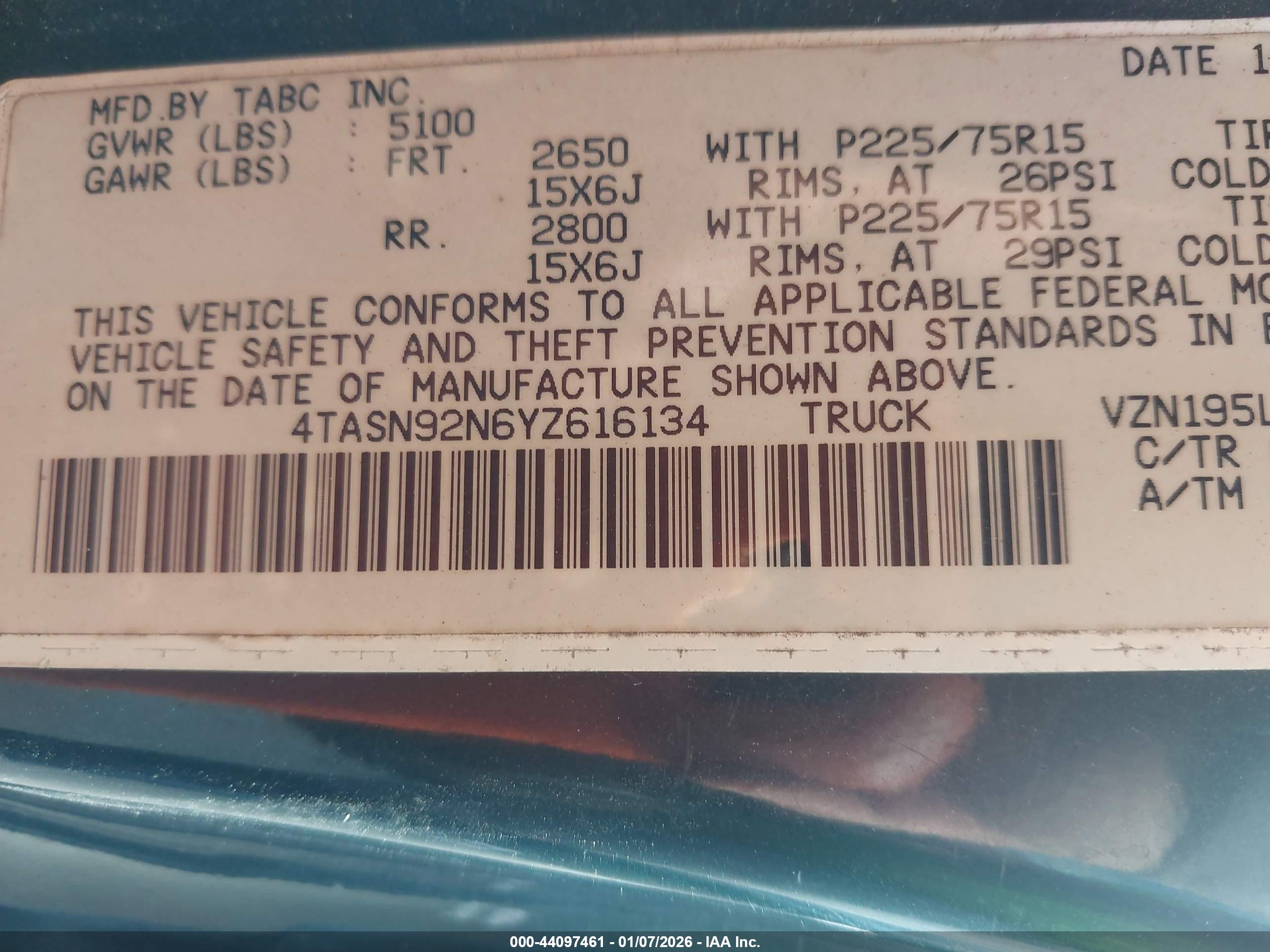 TOYOTA TACOMA image 9