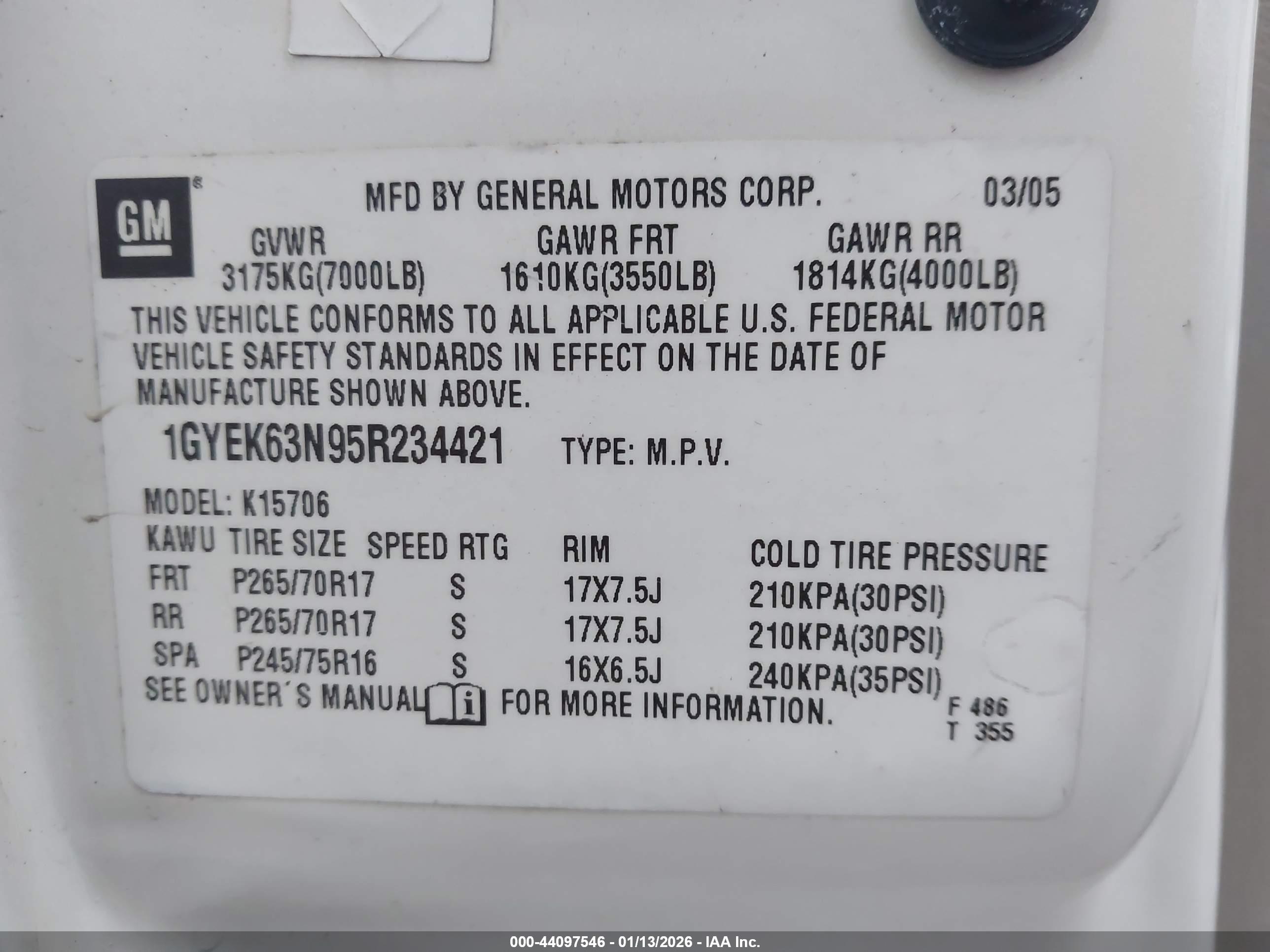 CADILLAC SRX image 9