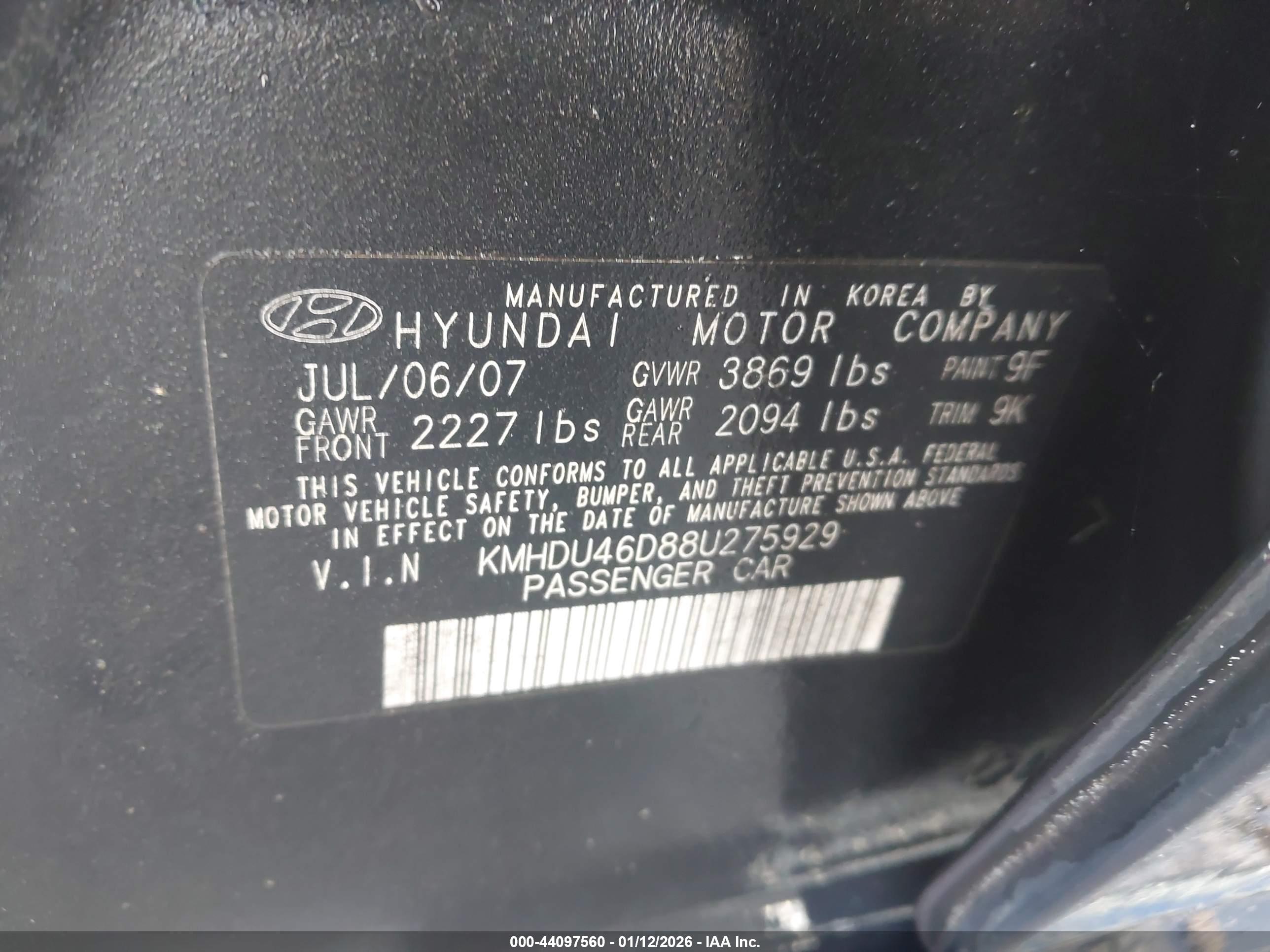 HYUNDAI ELANTRA image 9