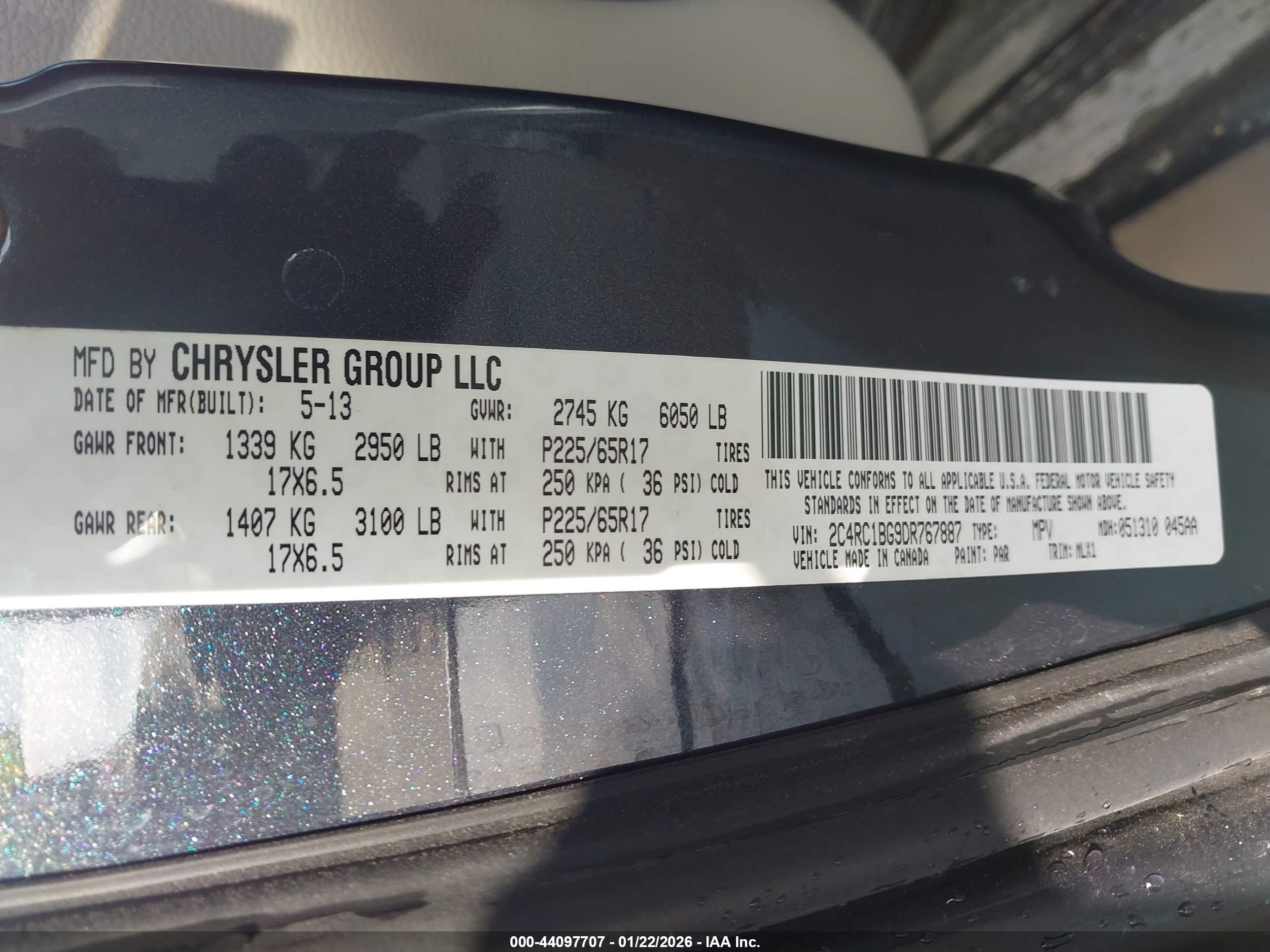 CHRYSLER TOWN image 9