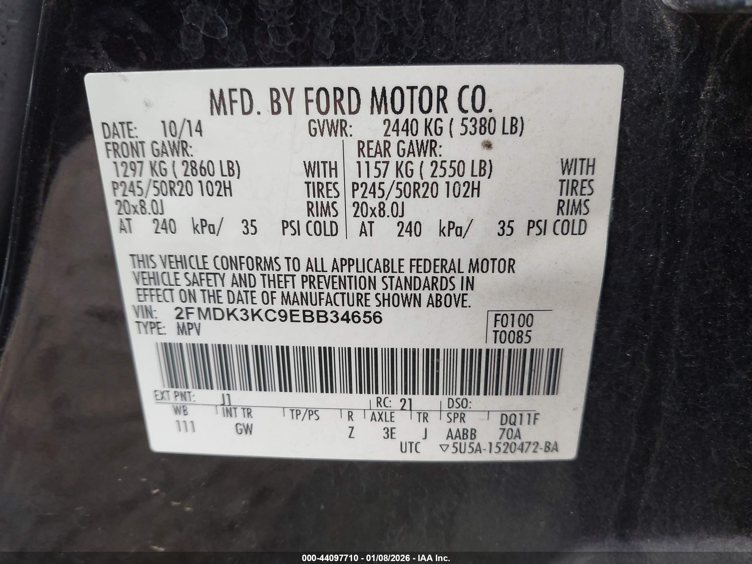 FORD EDGE image 9