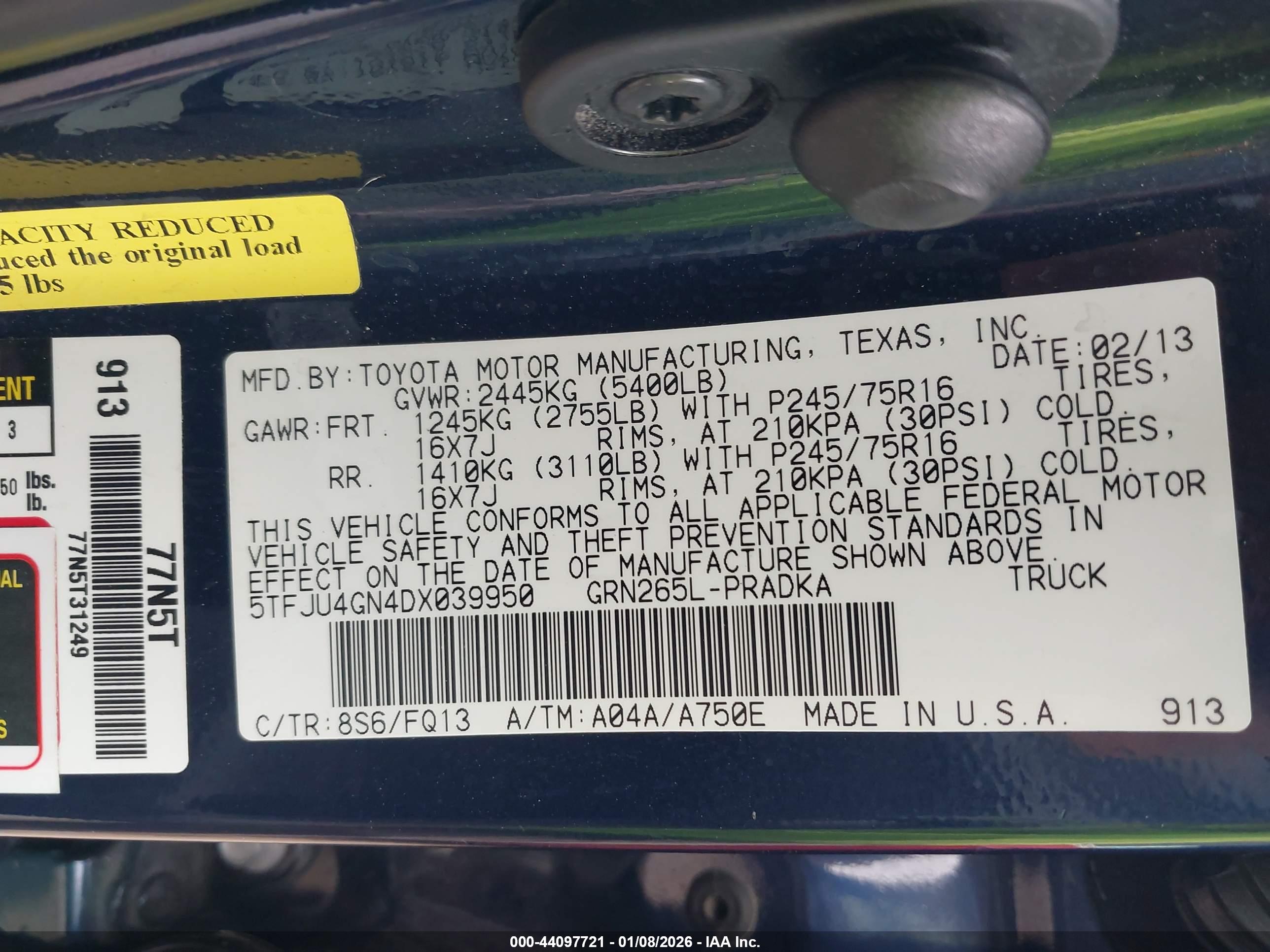 TOYOTA TACOMA image 9