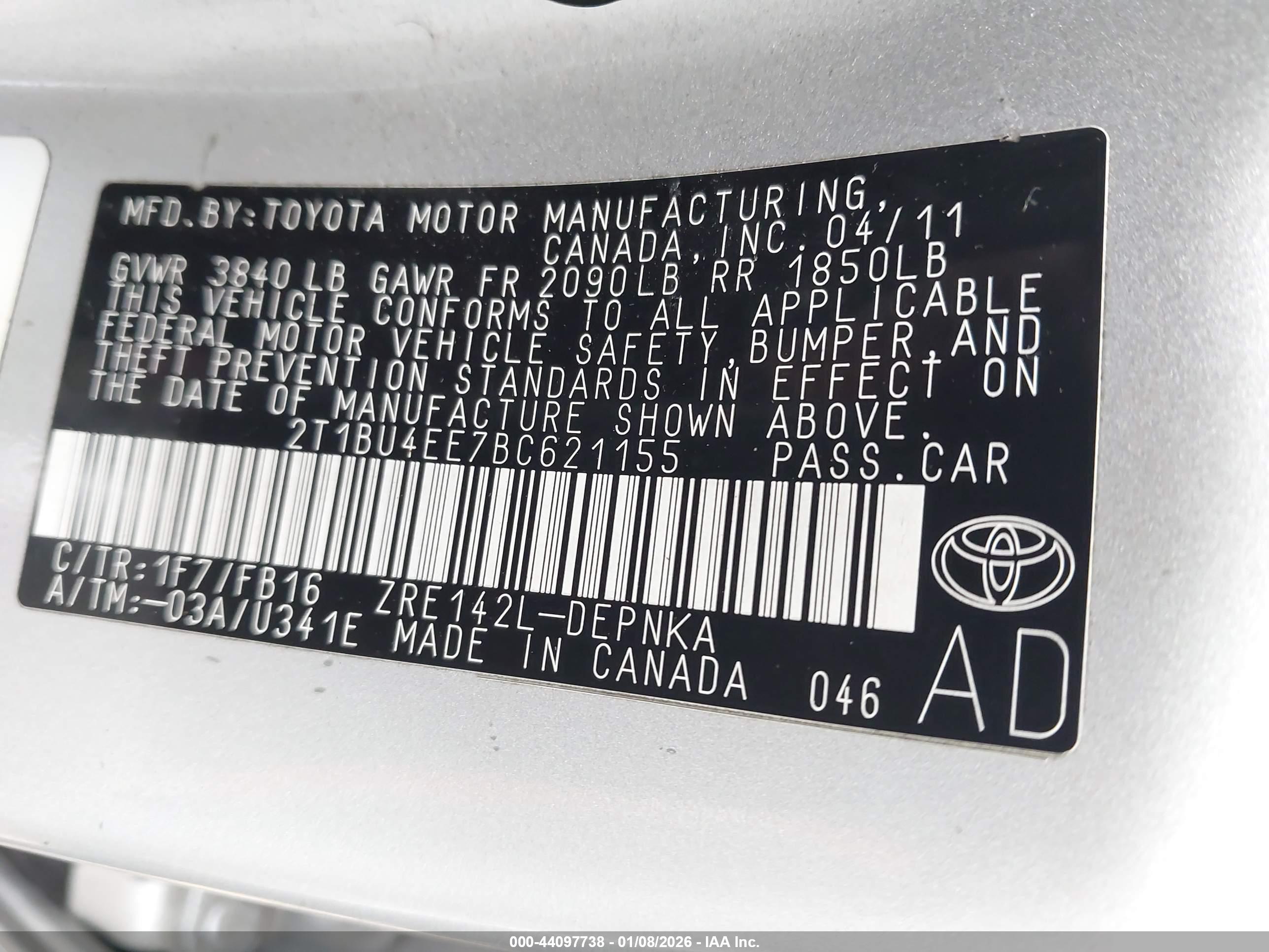 TOYOTA COROLLA image 9