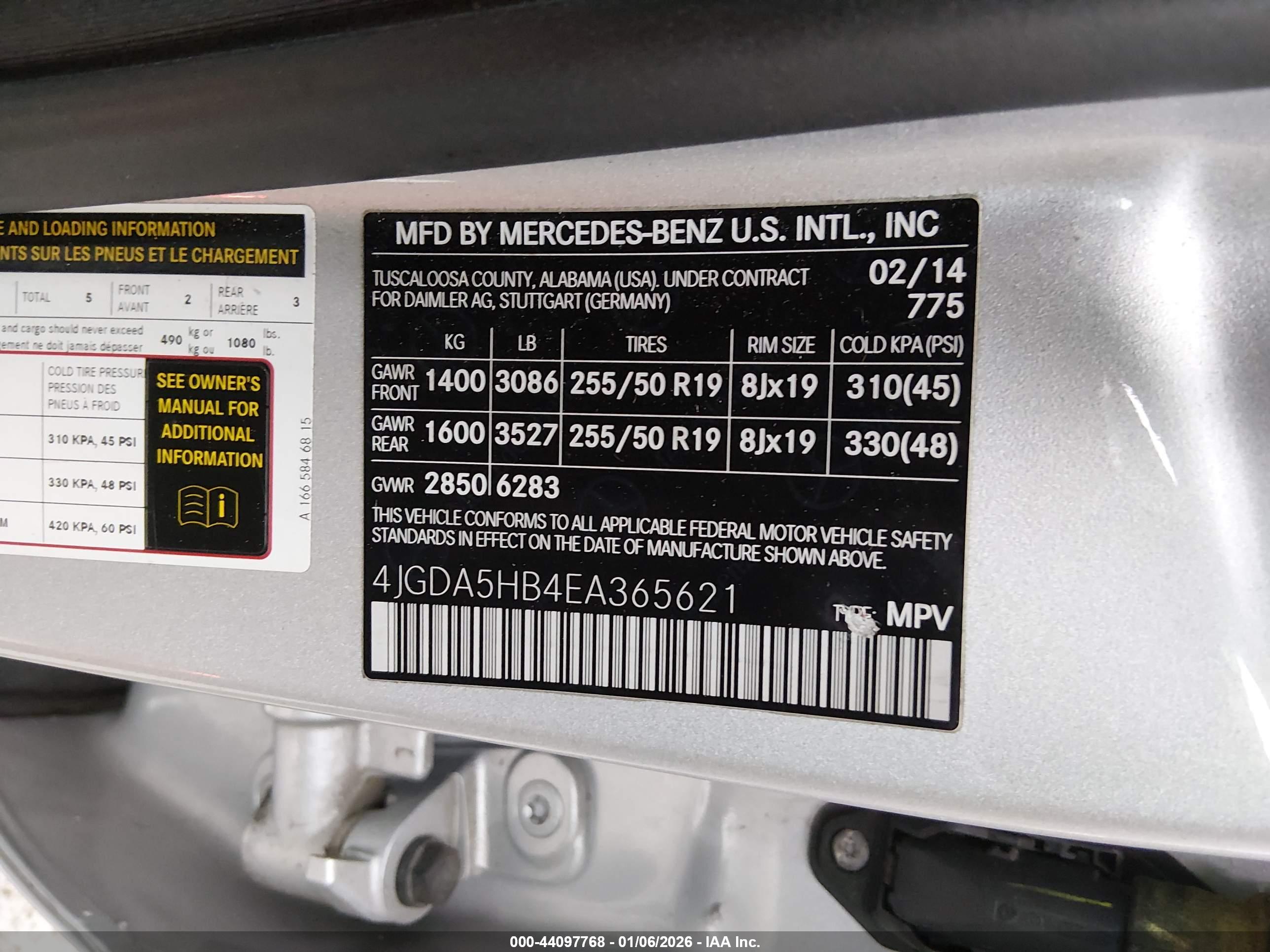 MERCEDES-BENZ ML image 9