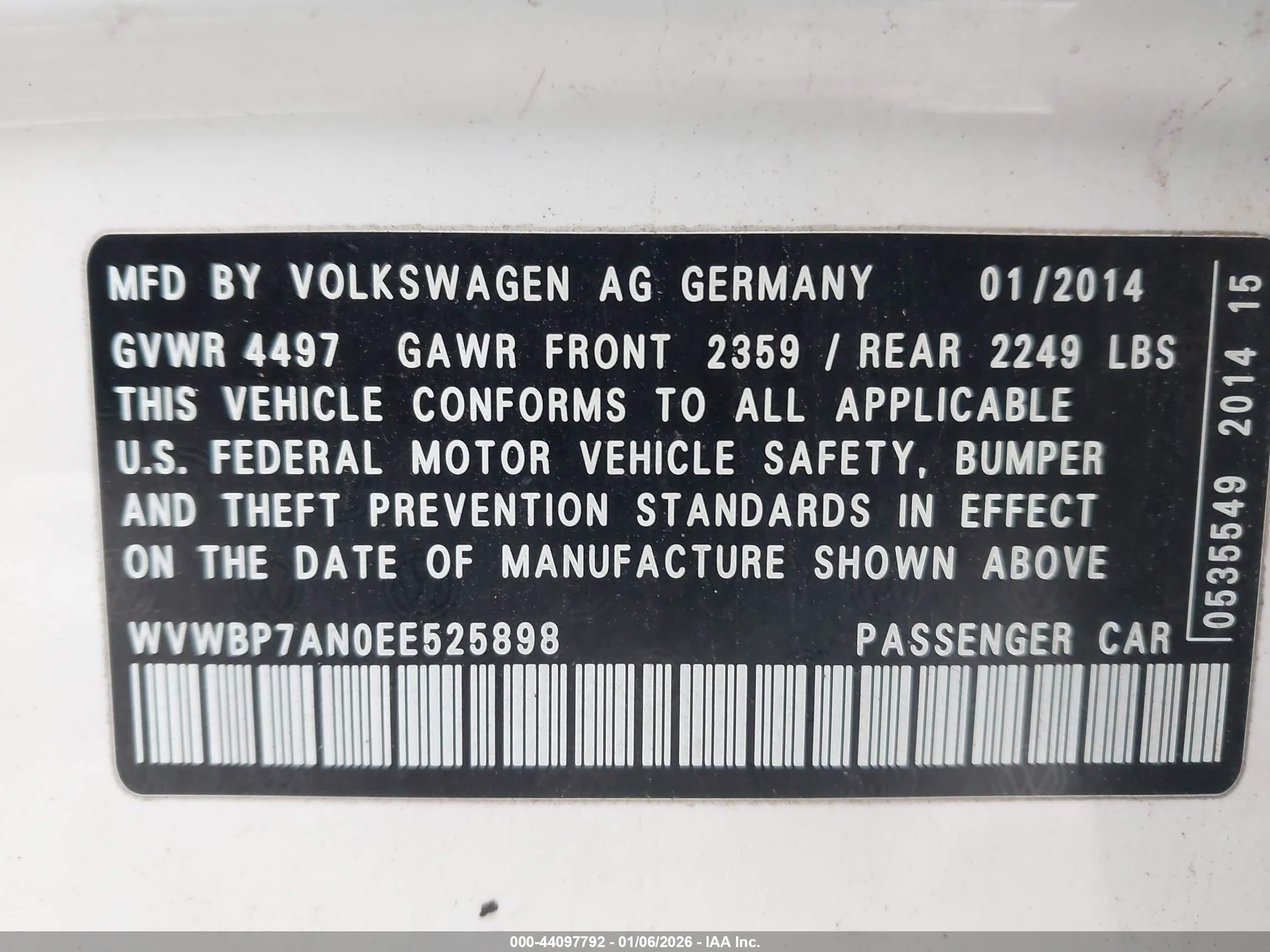 VOLKSWAGEN CC image 9