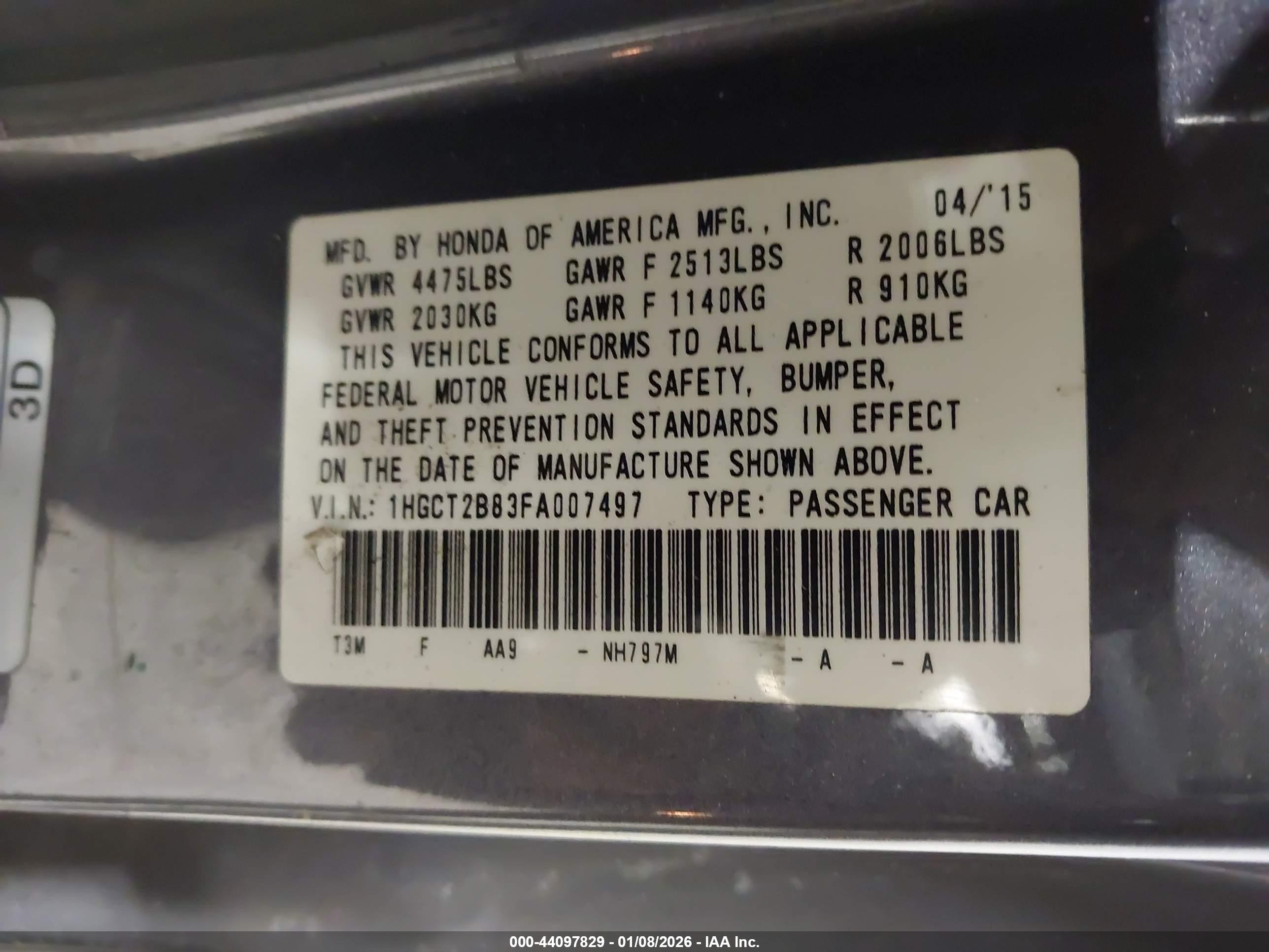 HONDA ACCORD image 9