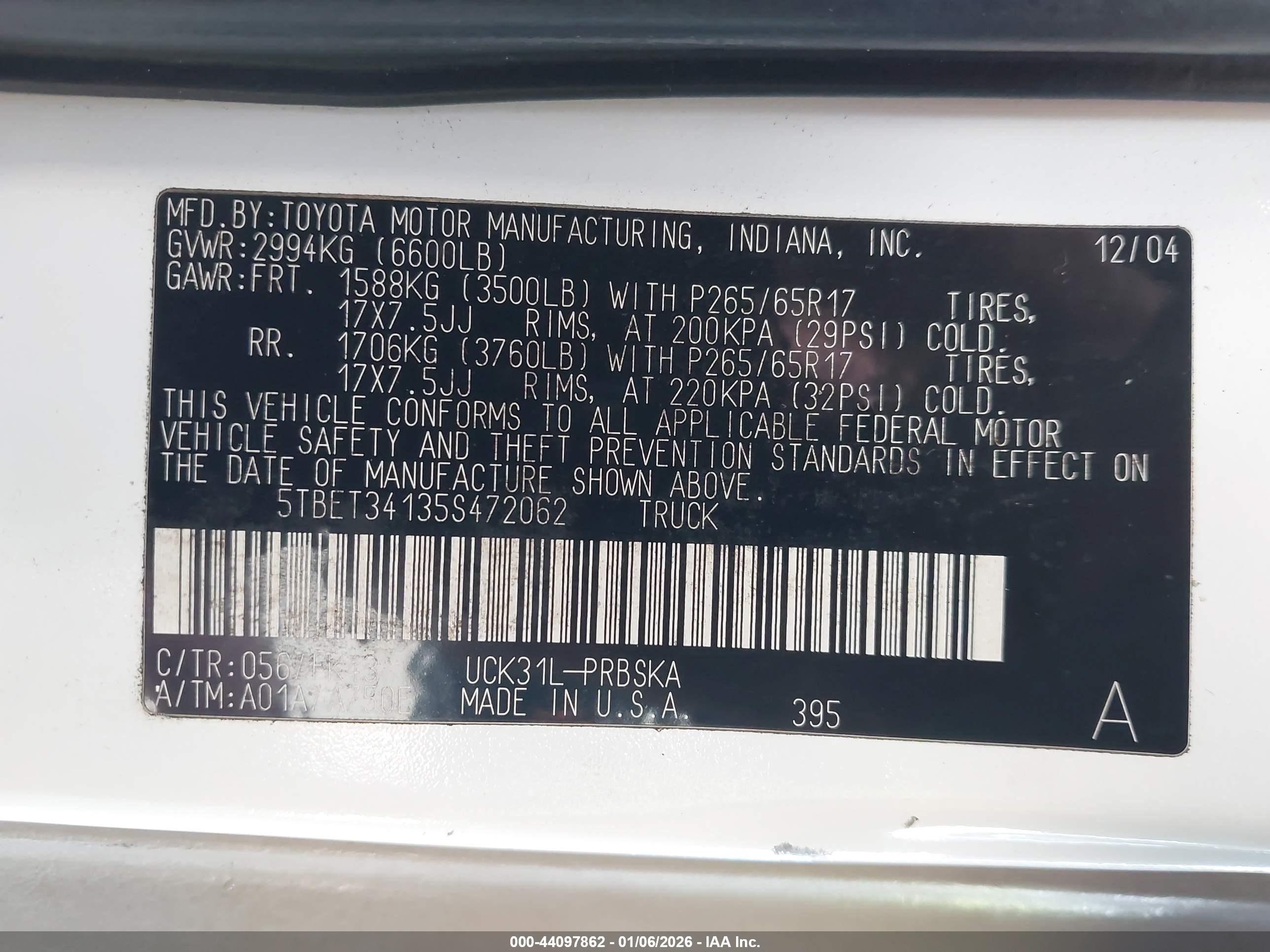TOYOTA TUNDRA image 9
