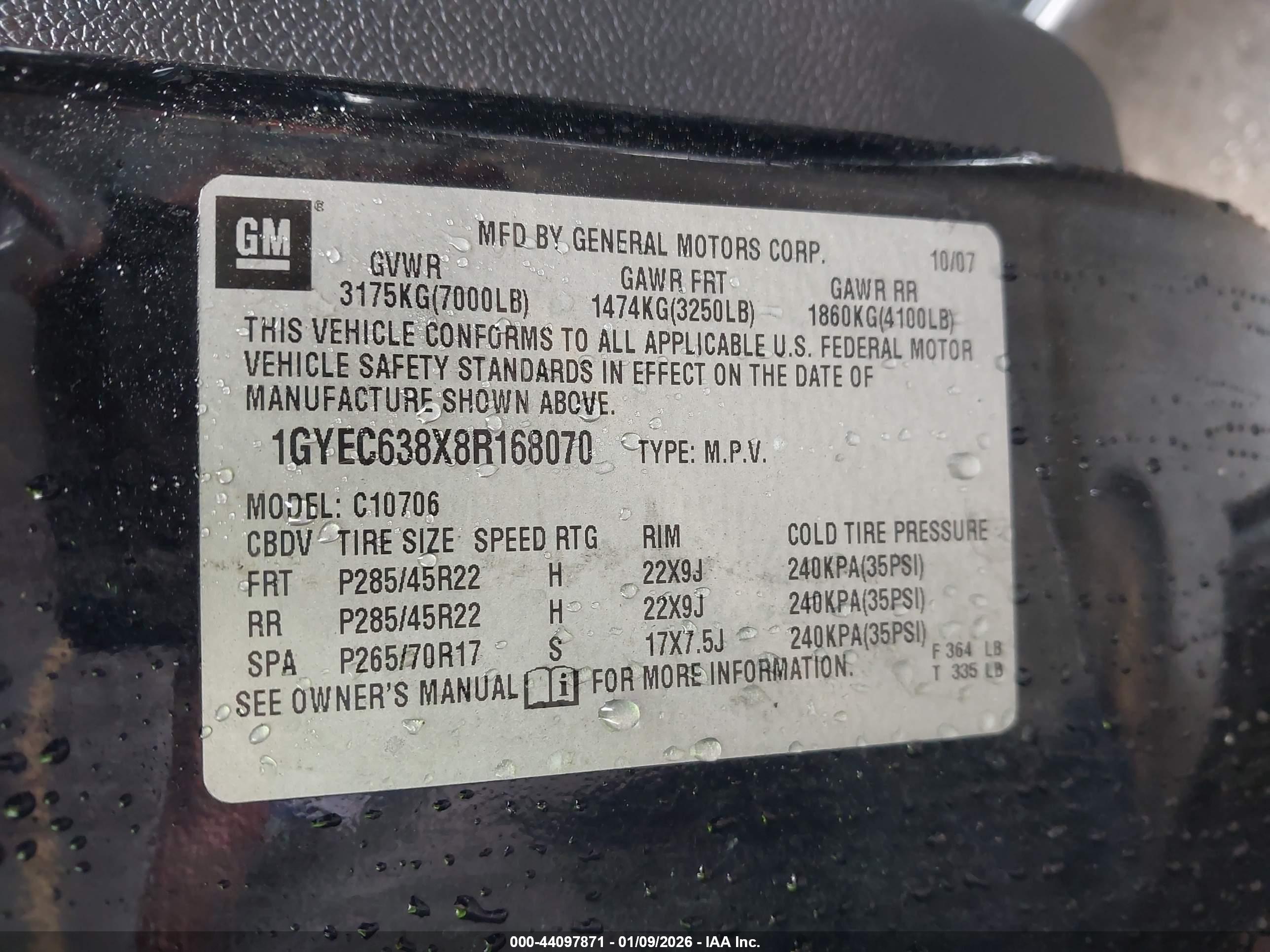 CADILLAC ESCALADE image 9