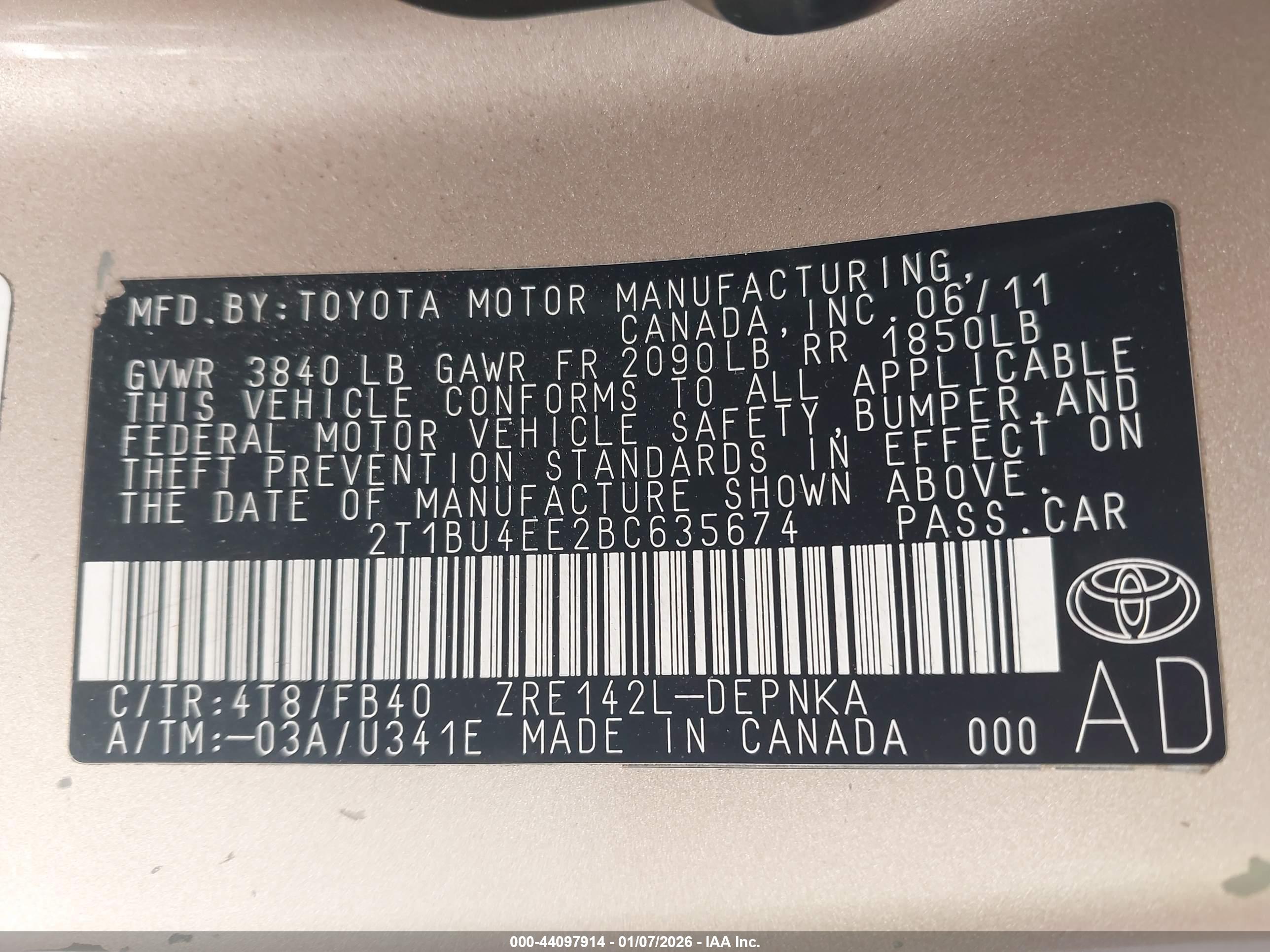 TOYOTA COROLLA image 9